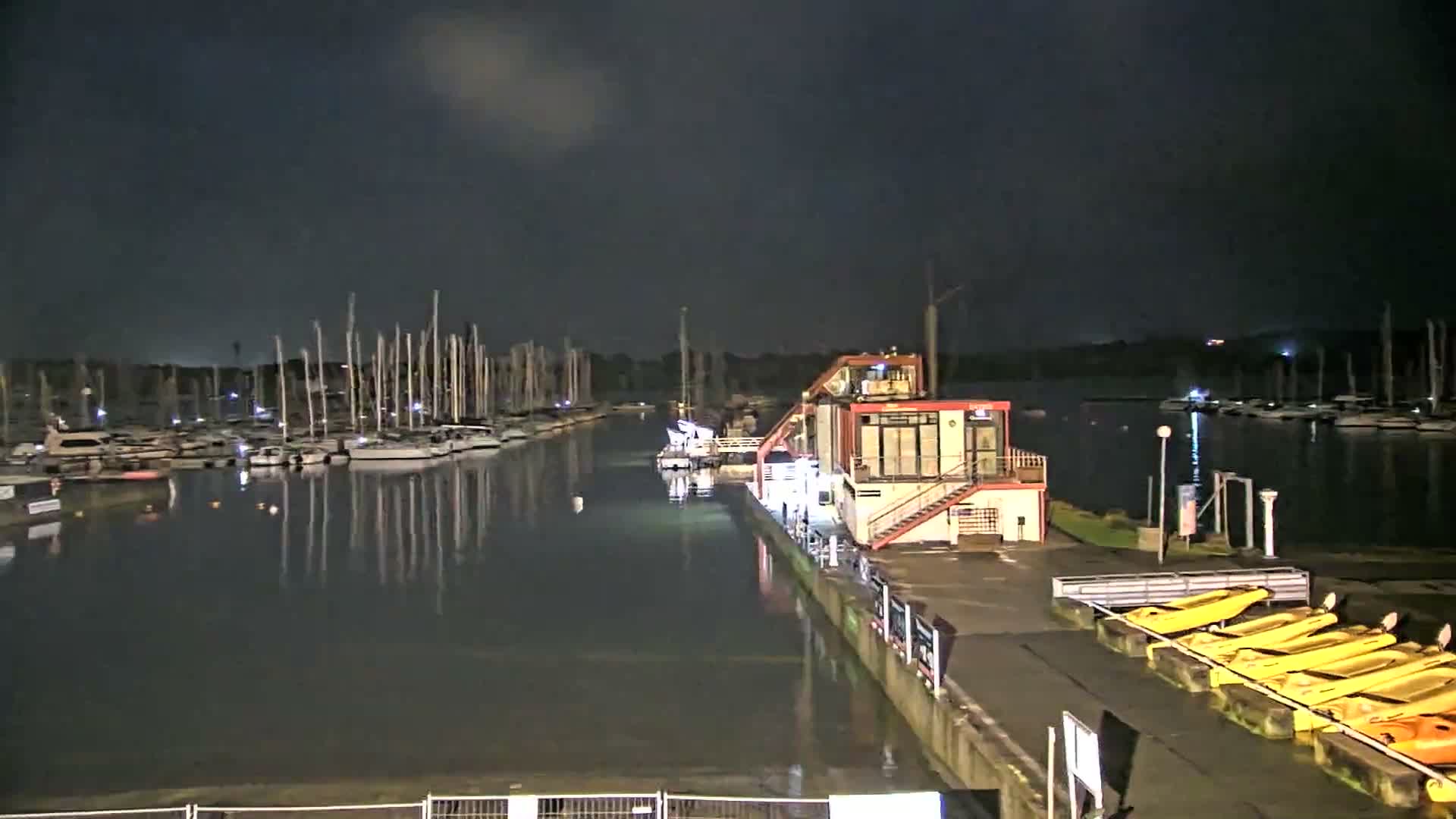 Guipavas, Marina du Moulin Blanc Marina Live Cam - Brest, Finistère, Bretagne, France