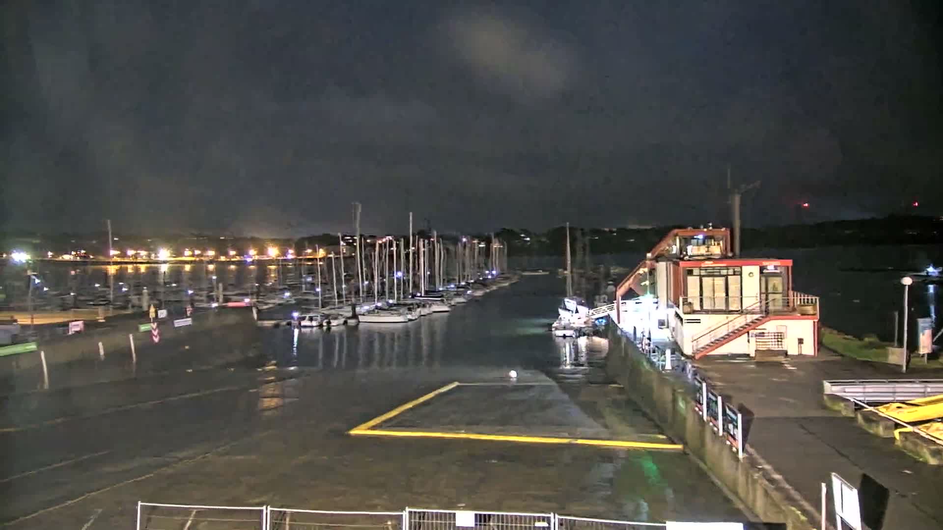 Guipavas, Marina du Moulin Blanc Marina Live Cam - Brest, Finistère, Bretagne, France
