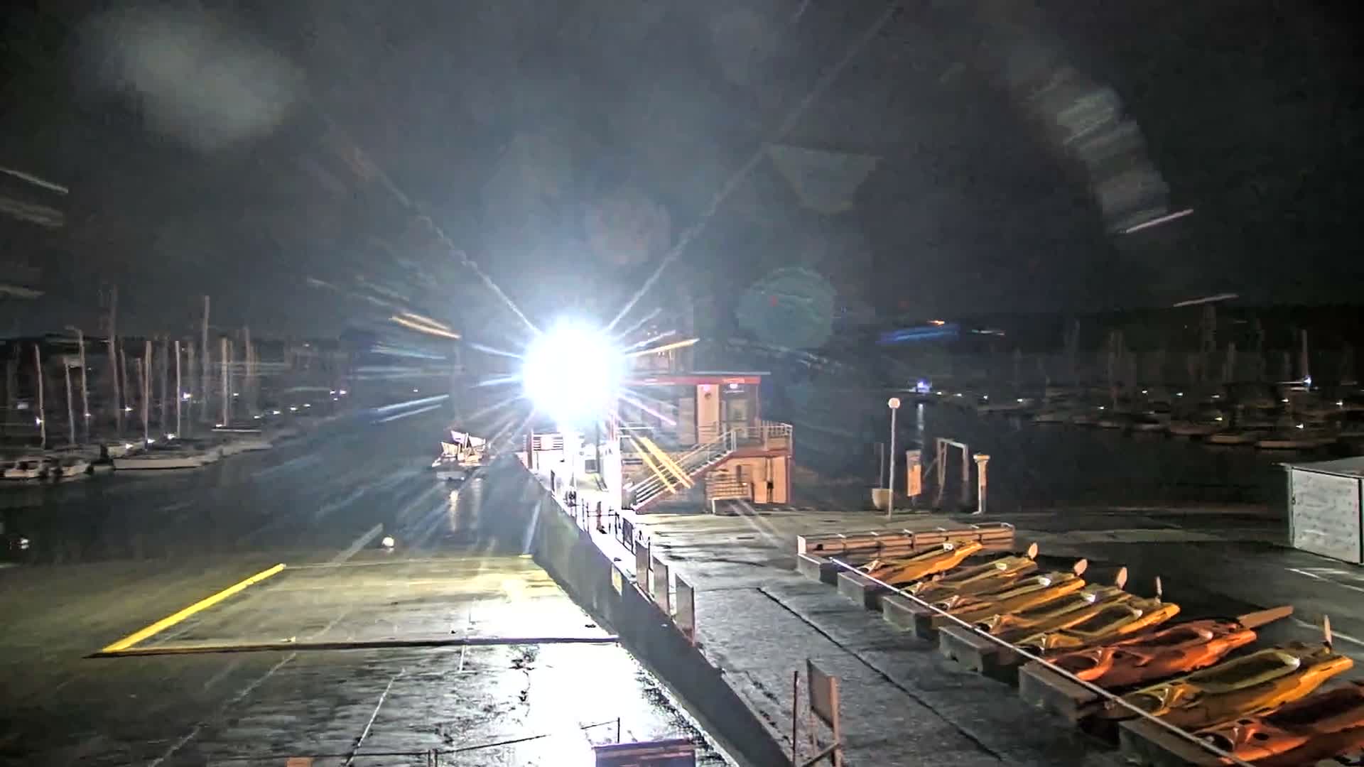 Guipavas, Marina du Moulin Blanc Marina Live Cam - Brest, Finistère, Bretagne, France