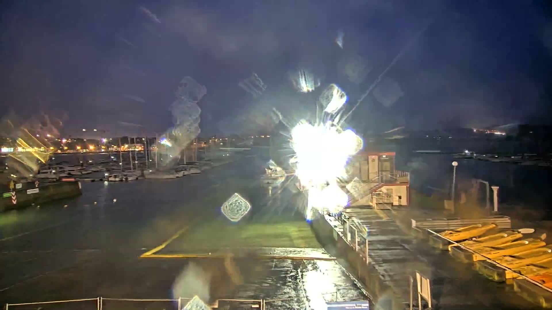 Guipavas, Marina du Moulin Blanc Marina Live Cam - Brest, Finistère, Bretagne, France