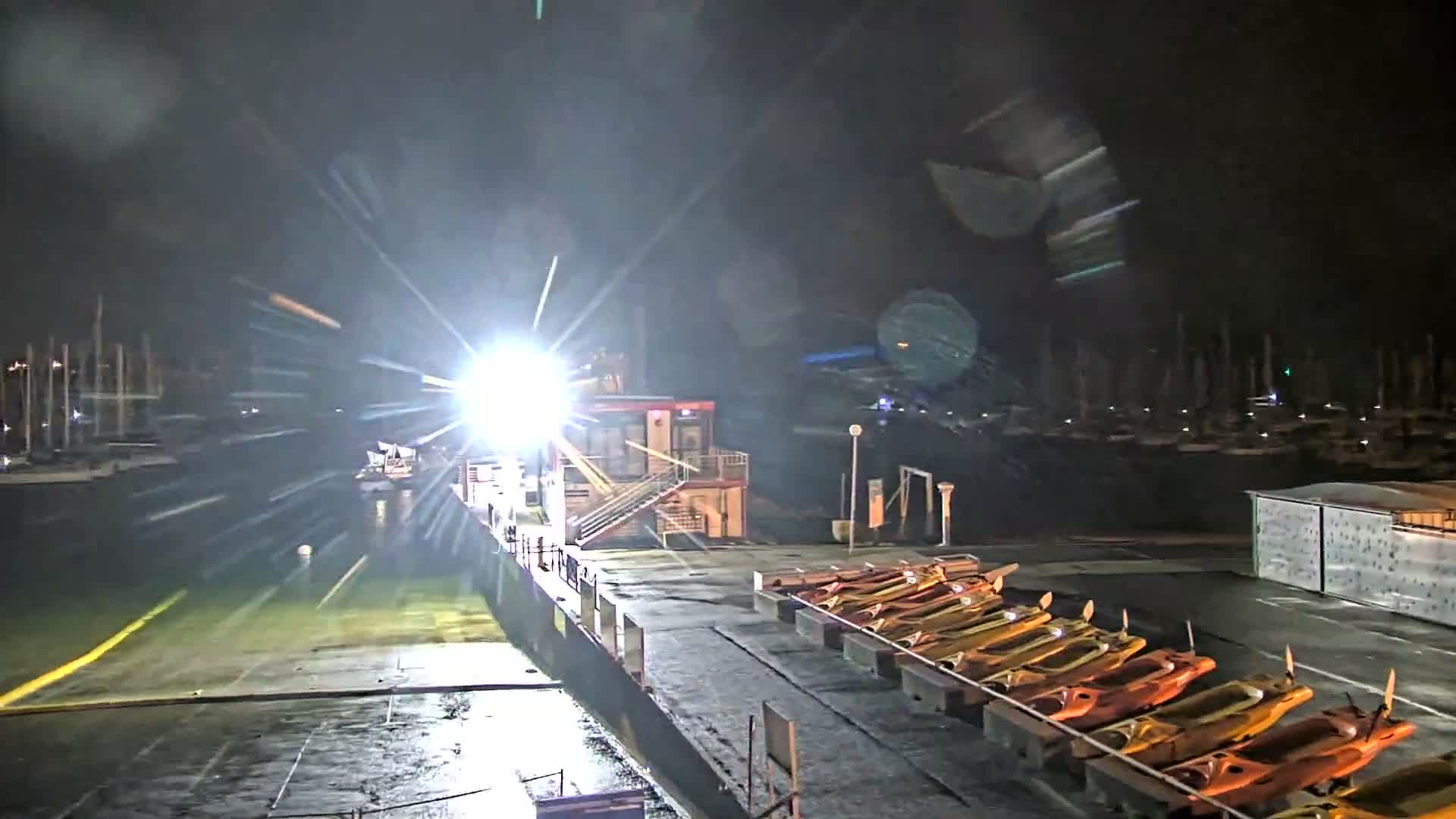 Guipavas, Marina du Moulin Blanc Marina Live Cam - Brest, Finistère, Bretagne, France