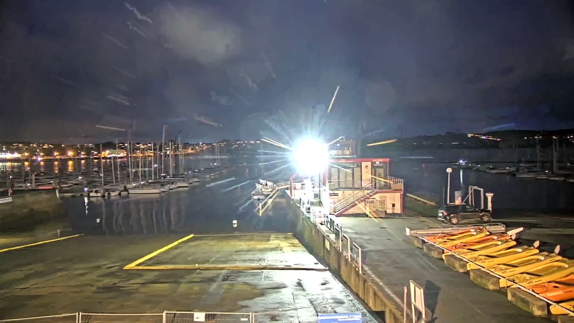Guipavas, Marina du Moulin Blanc Marina Live Cam - Brest, Finistère, Bretagne, France