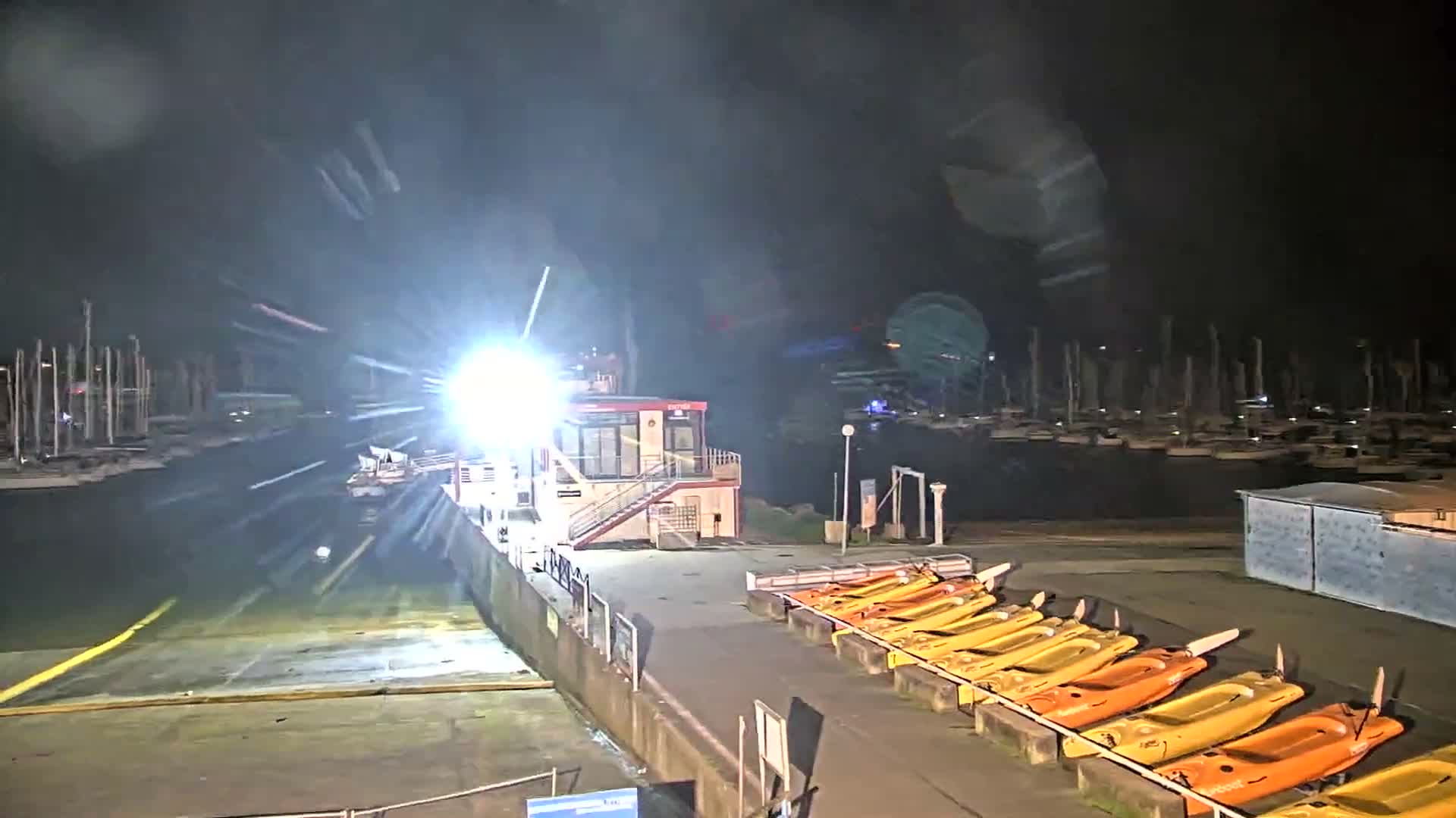 Guipavas, Marina du Moulin Blanc Marina Live Cam - Brest, Finistère, Bretagne, France
