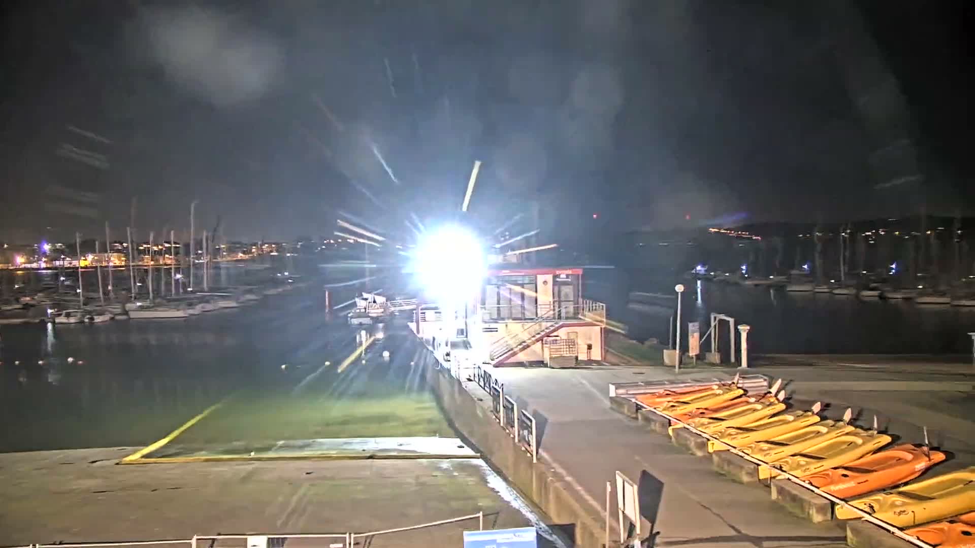 Guipavas, Marina du Moulin Blanc Marina Live Cam - Brest, Finistère, Bretagne, France