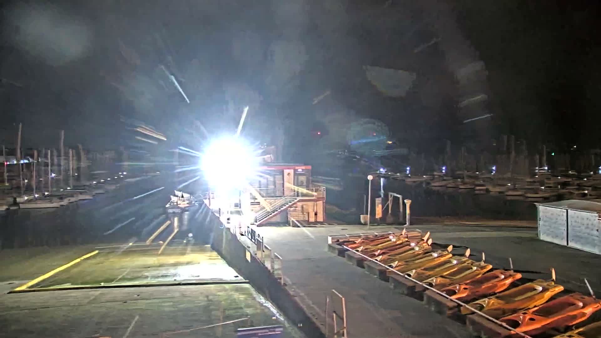 Guipavas, Marina du Moulin Blanc Marina Live Cam - Brest, Finistère, Bretagne, France