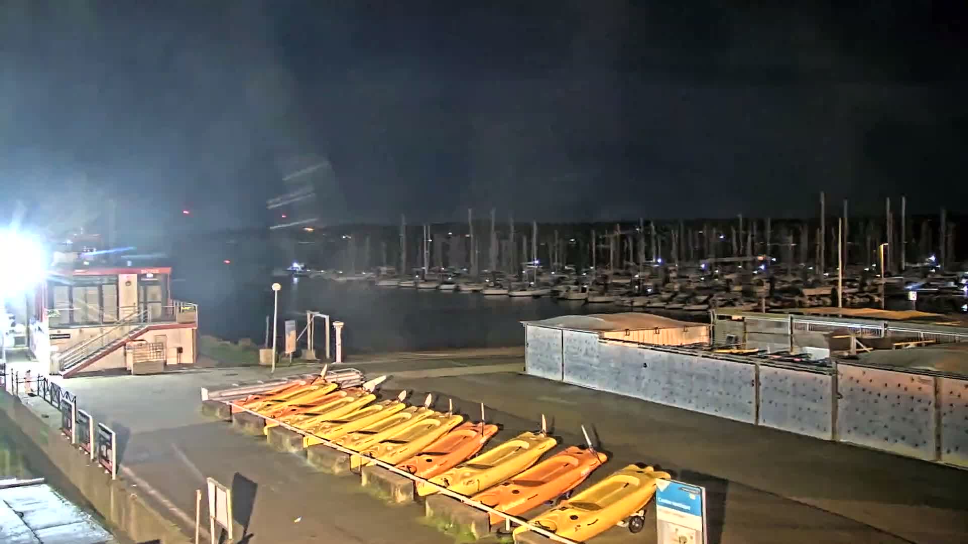Guipavas, Marina du Moulin Blanc Marina Live Cam - Brest, Finistère, Bretagne, France