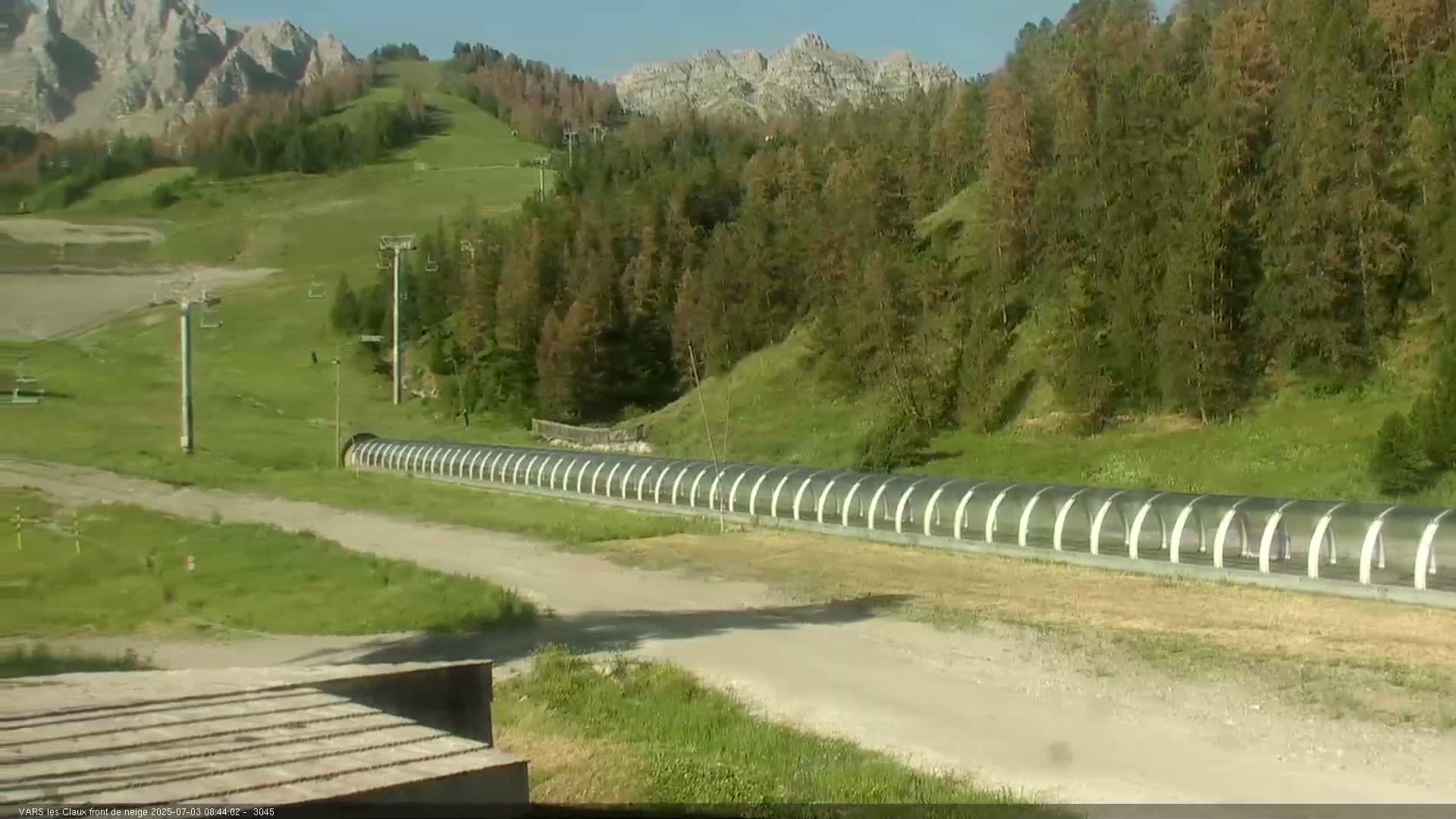 Vars (Hautes Alpes) Ski Village & Ski Slopes Live Cam -  Briançon, Hautes-Alpes, Provence-Alpes-Côte d’Azur