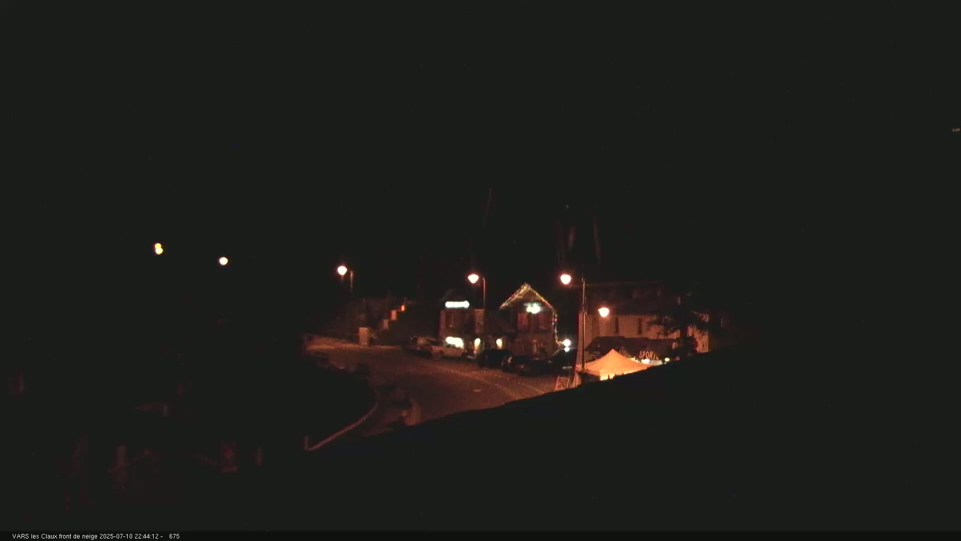Vars (Hautes Alpes) Ski Village & Ski Slopes Live Cam -  Briançon, Hautes-Alpes, Provence-Alpes-Côte d’Azur