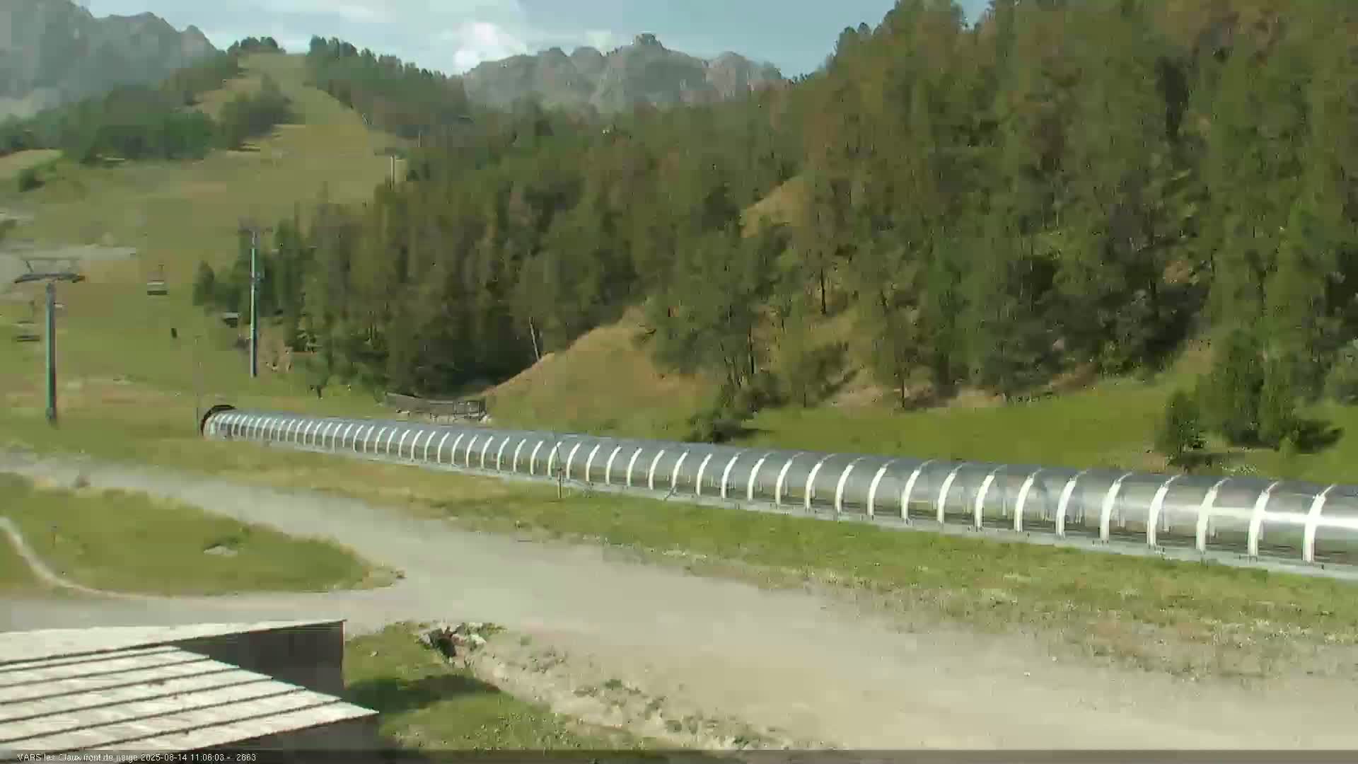 Vars (Hautes Alpes) Ski Village & Ski Slopes Live Cam -  Briançon, Hautes-Alpes, Provence-Alpes-Côte d’Azur