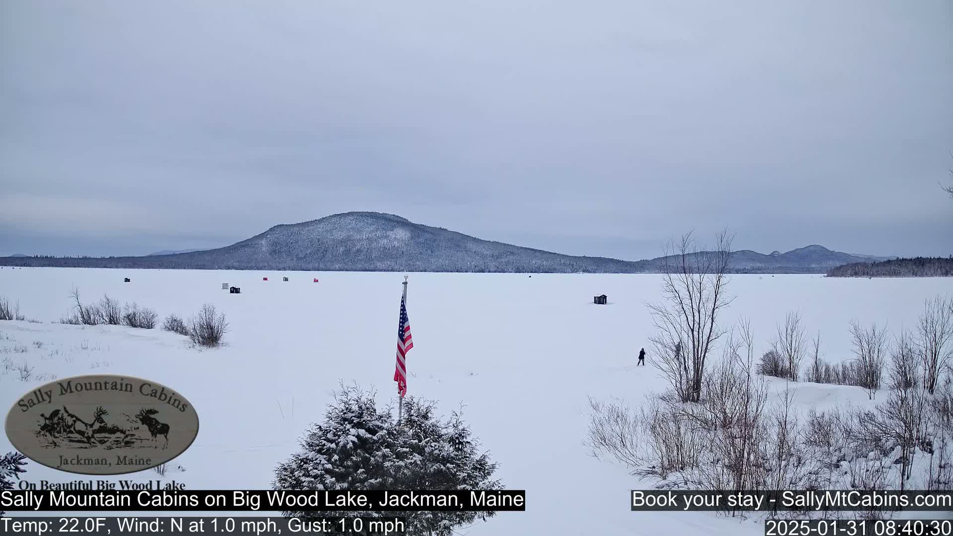 Sally Mountain Cabins , Live Cam - Jackman, Maine, USA