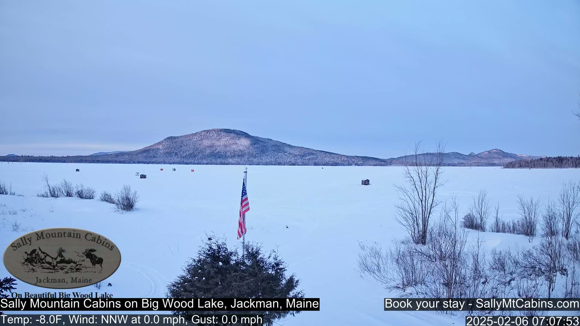 Sally Mountain Cabins , Live Cam - Jackman, Maine, USA