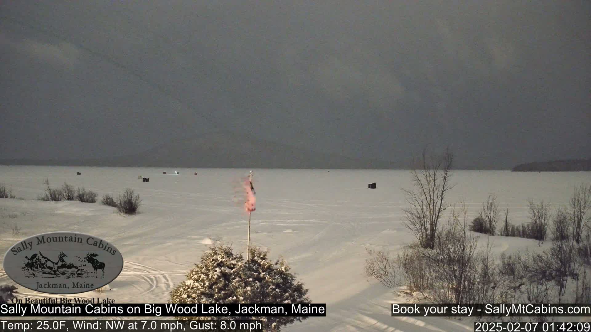 Sally Mountain Cabins , Live Cam - Jackman, Maine, USA