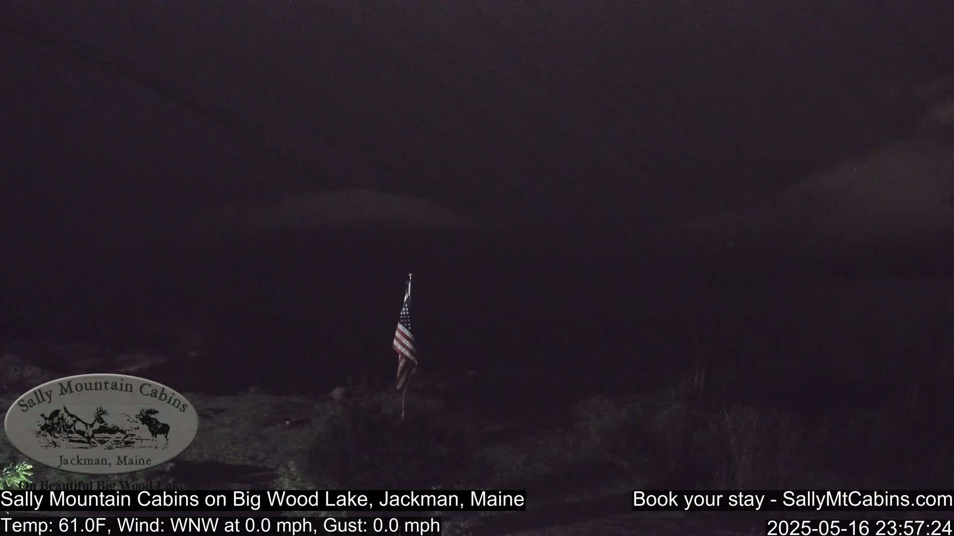 Sally Mountain Cabins , Live Cam - Jackman, Maine, USA