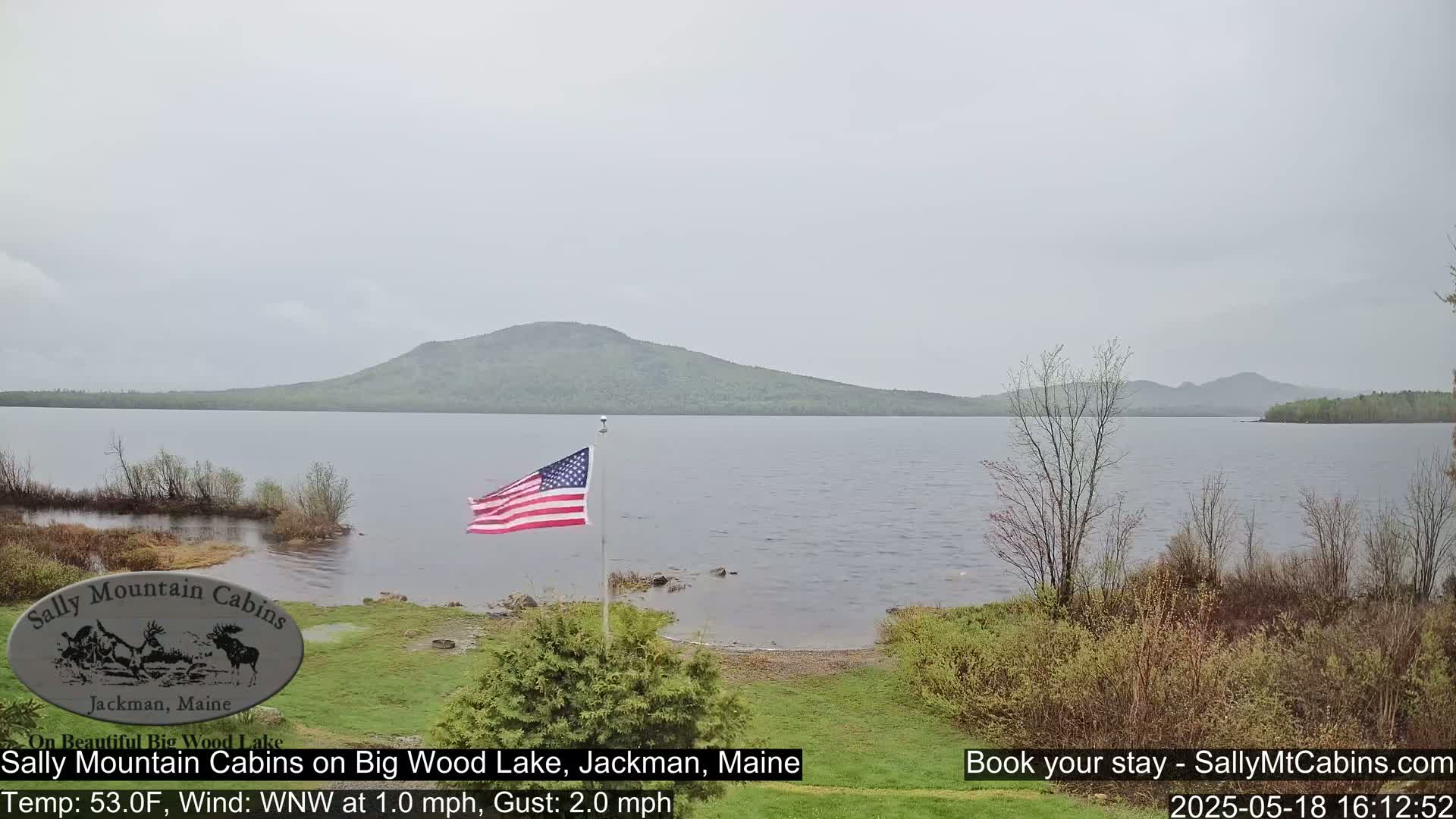 Sally Mountain Cabins , Live Cam - Jackman, Maine, USA