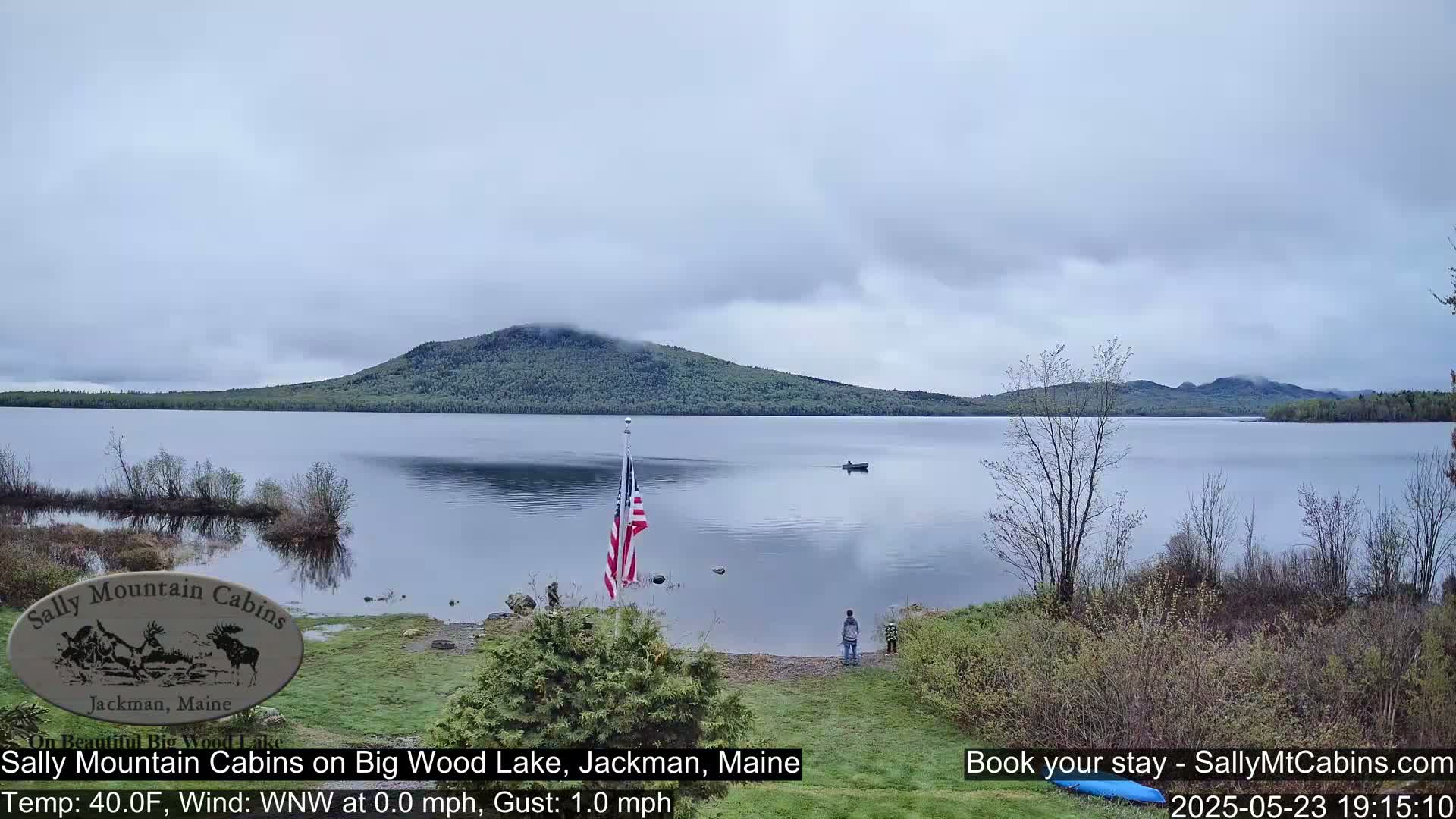 Sally Mountain Cabins , Live Cam - Jackman, Maine, USA