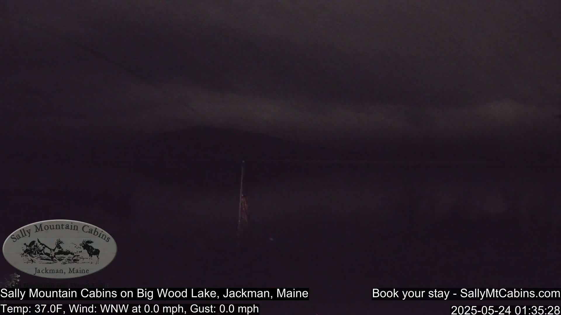 Sally Mountain Cabins , Live Cam - Jackman, Maine, USA