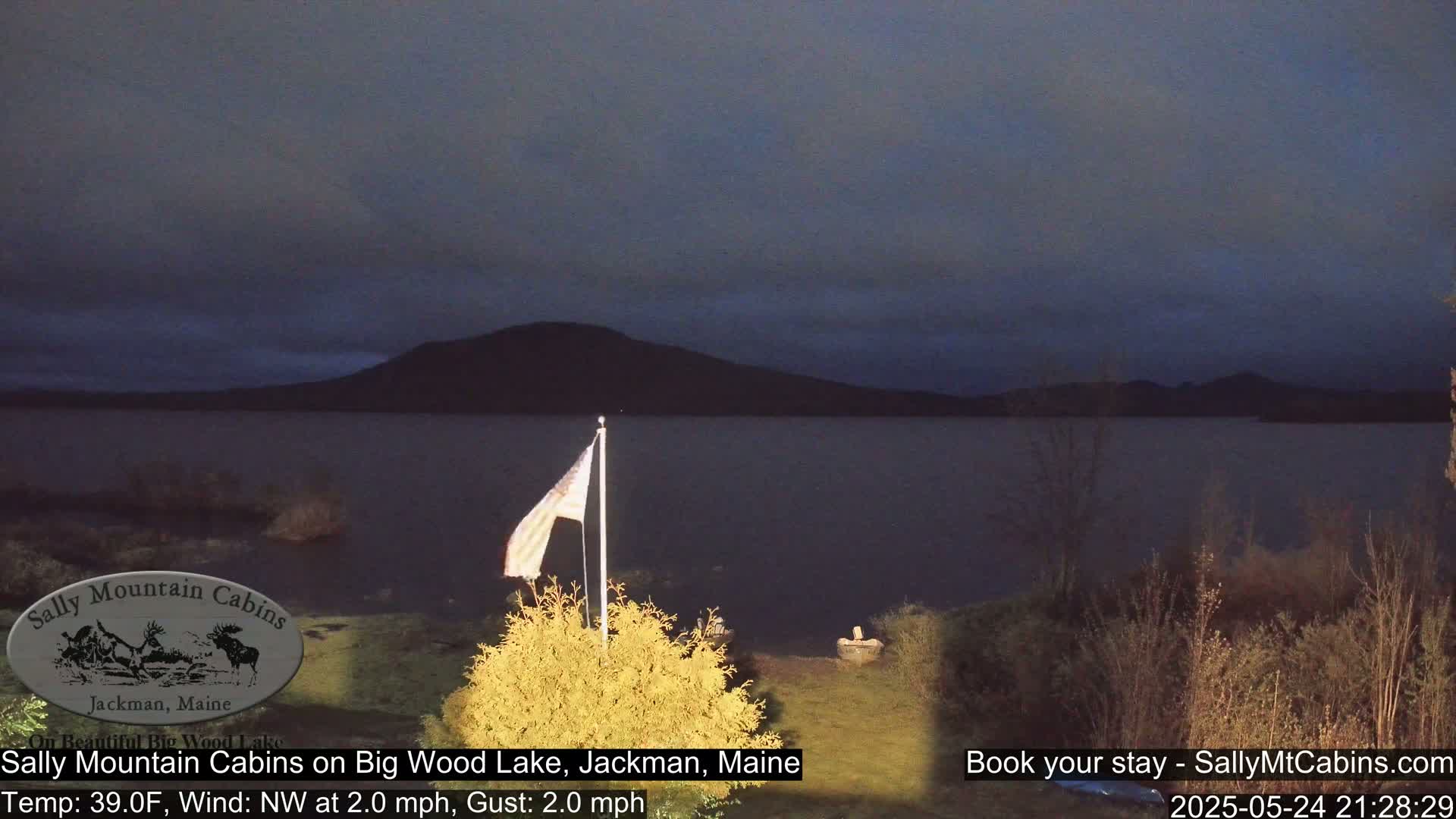 Sally Mountain Cabins , Live Cam - Jackman, Maine, USA