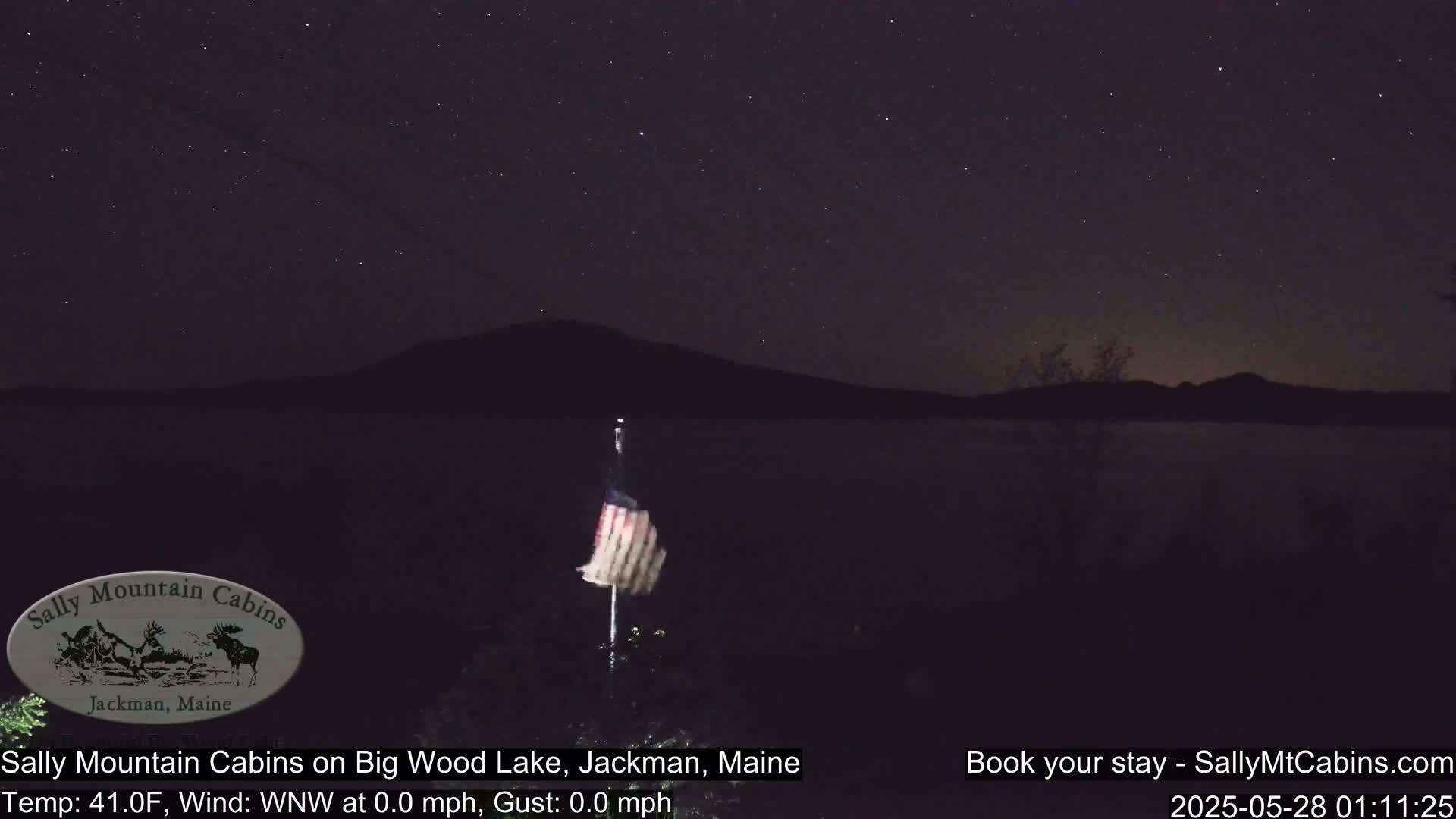 Sally Mountain Cabins , Live Cam - Jackman, Maine, USA
