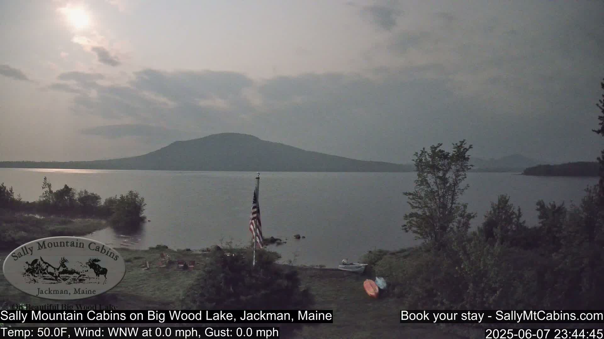 Sally Mountain Cabins , Live Cam - Jackman, Maine, USA