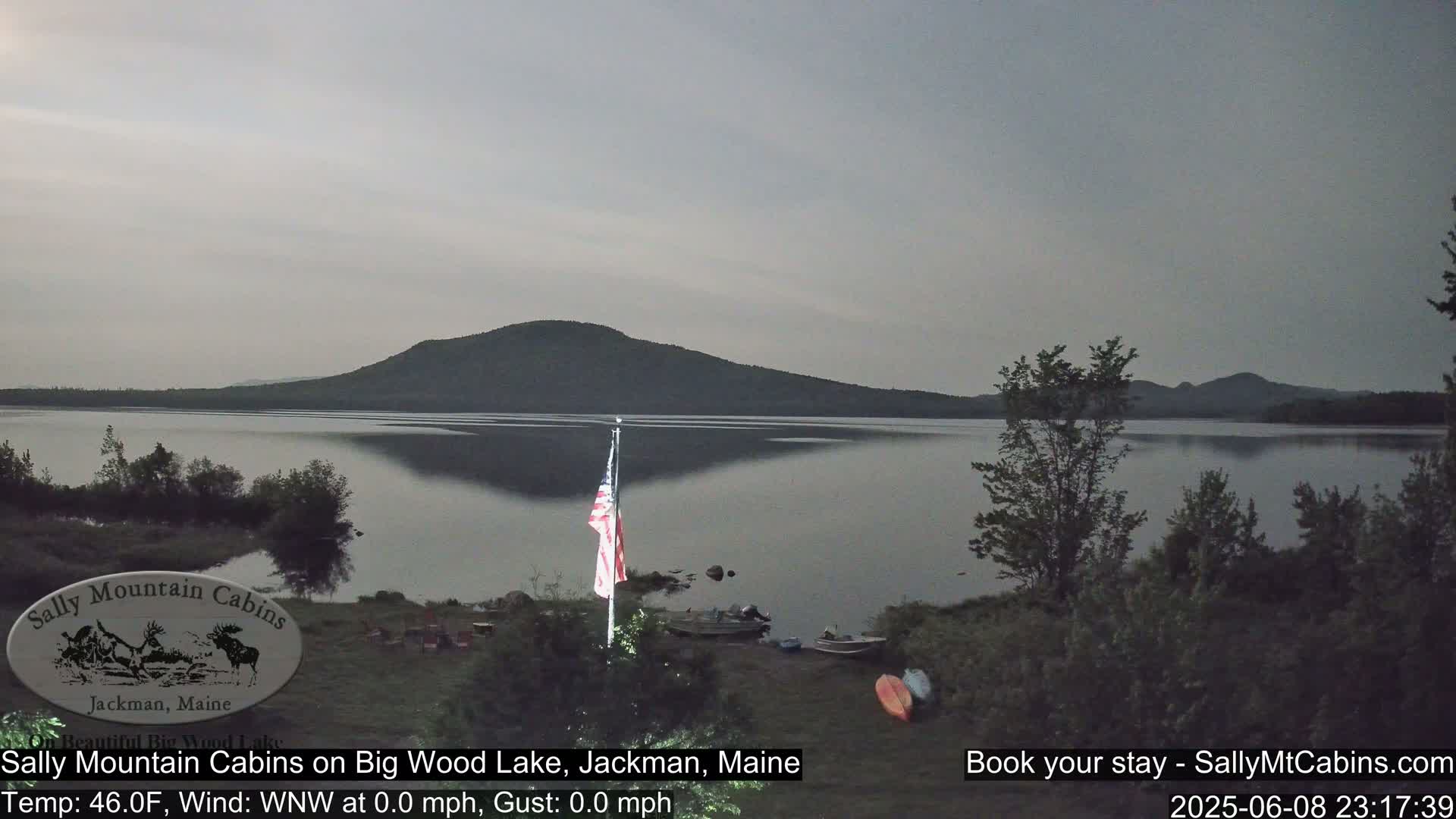 Sally Mountain Cabins , Live Cam - Jackman, Maine, USA