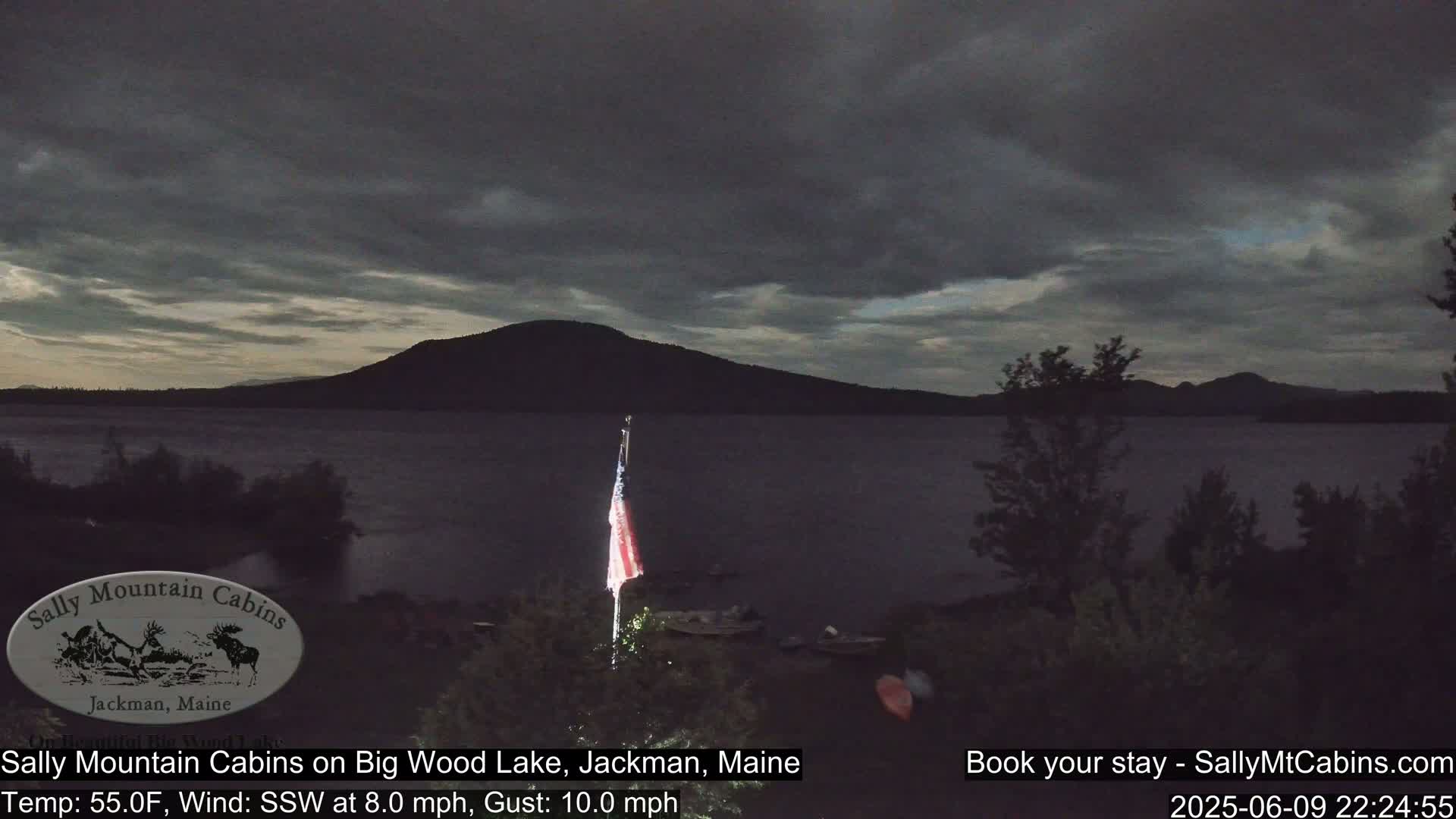 Sally Mountain Cabins , Live Cam - Jackman, Maine, USA
