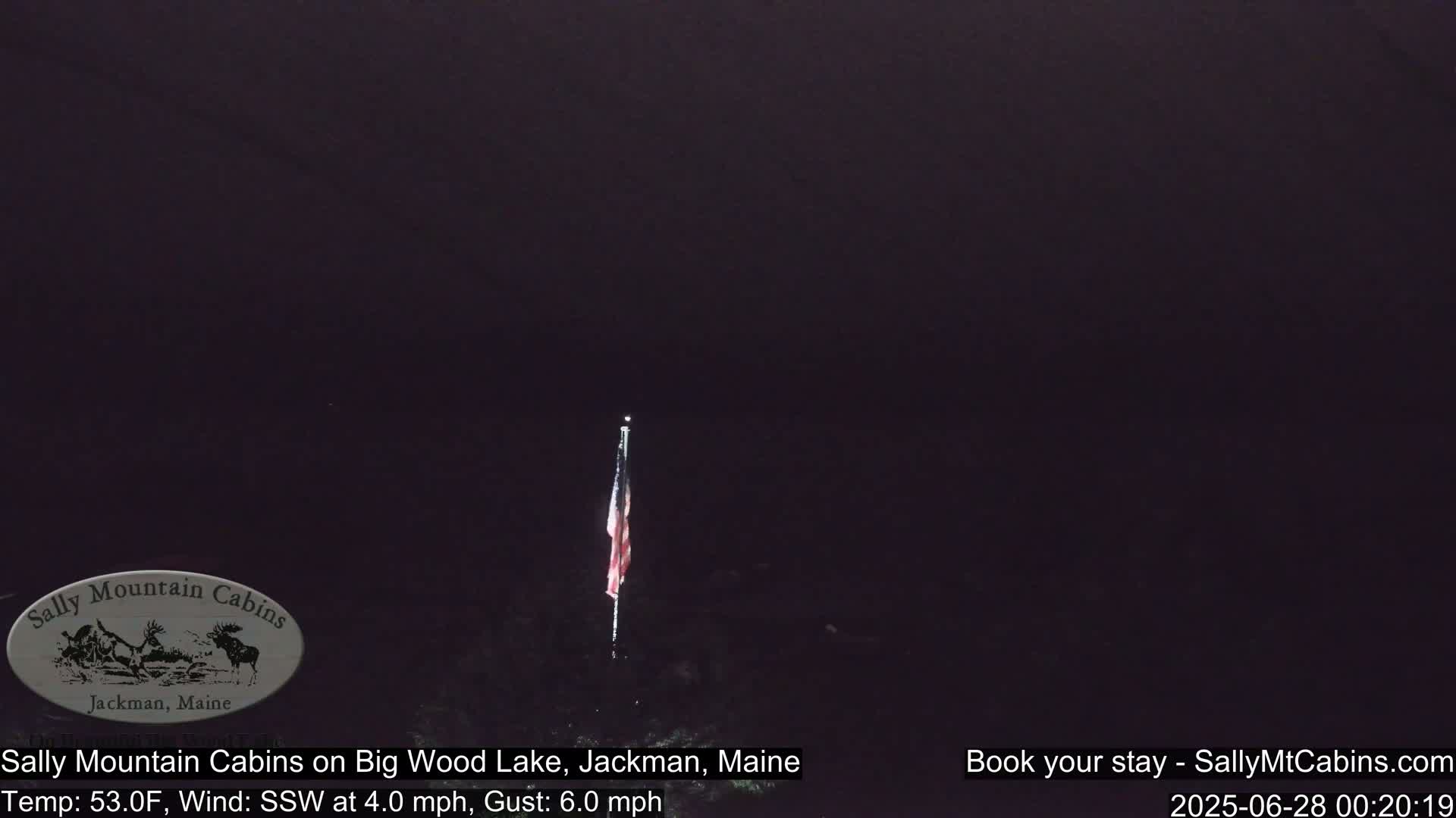 Sally Mountain Cabins , Live Cam - Jackman, Maine, USA