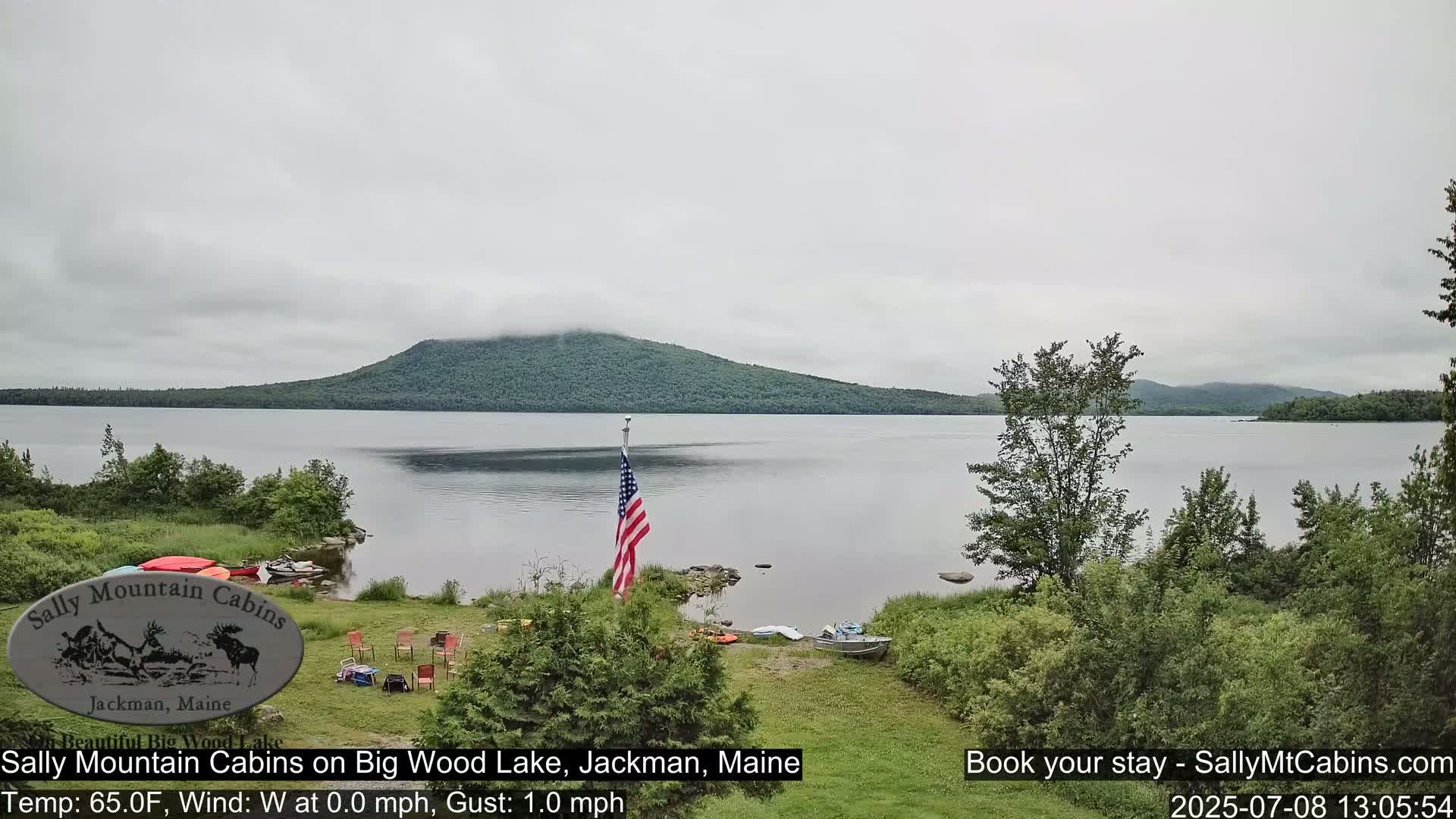 Sally Mountain Cabins , Live Cam - Jackman, Maine, USA