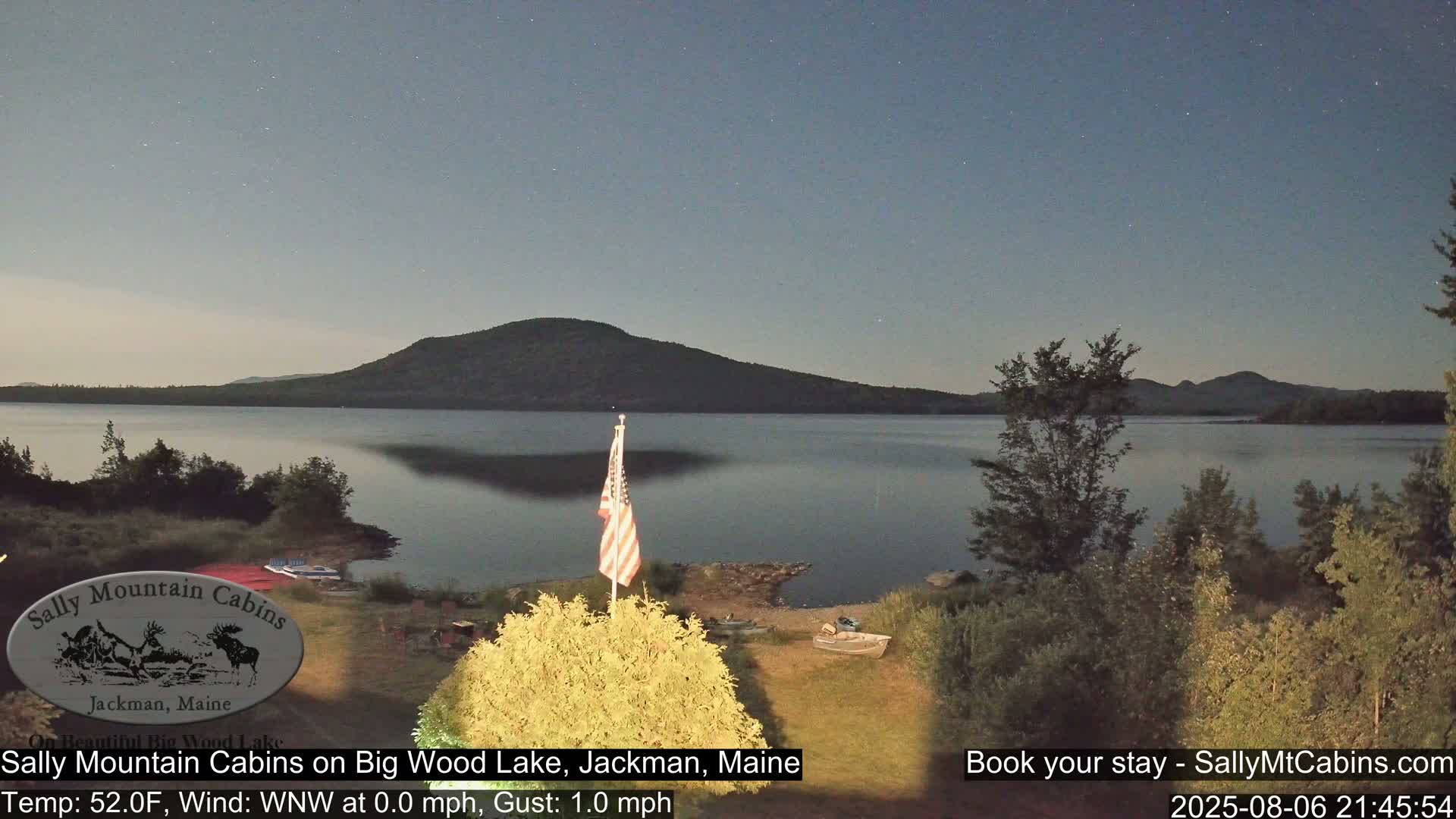 Sally Mountain Cabins , Live Cam - Jackman, Maine, USA