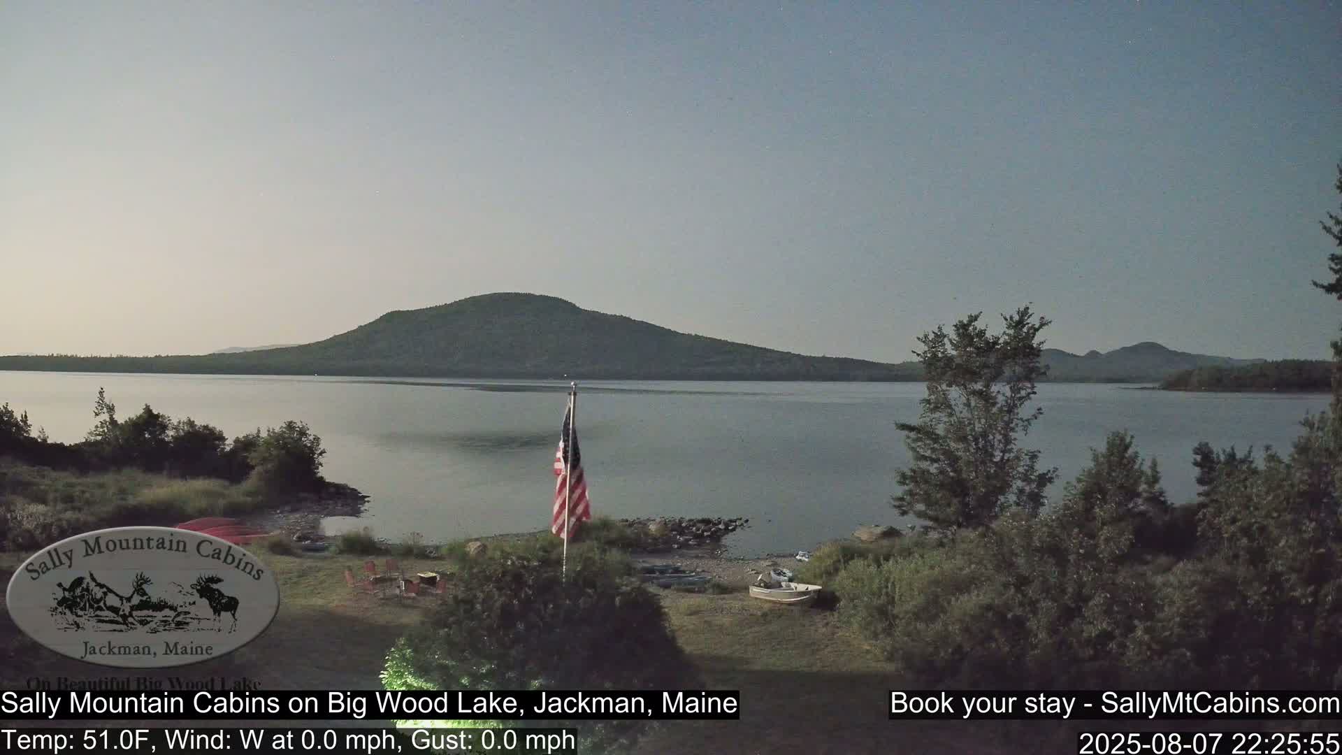 Sally Mountain Cabins , Live Cam - Jackman, Maine, USA