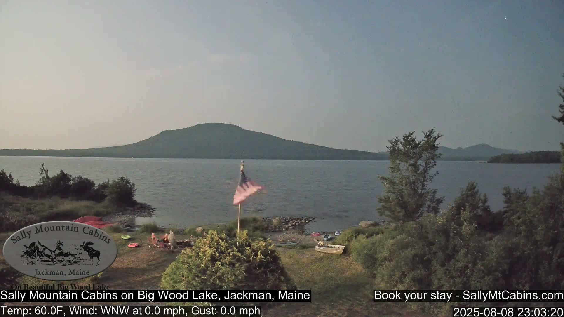Sally Mountain Cabins , Live Cam - Jackman, Maine, USA
