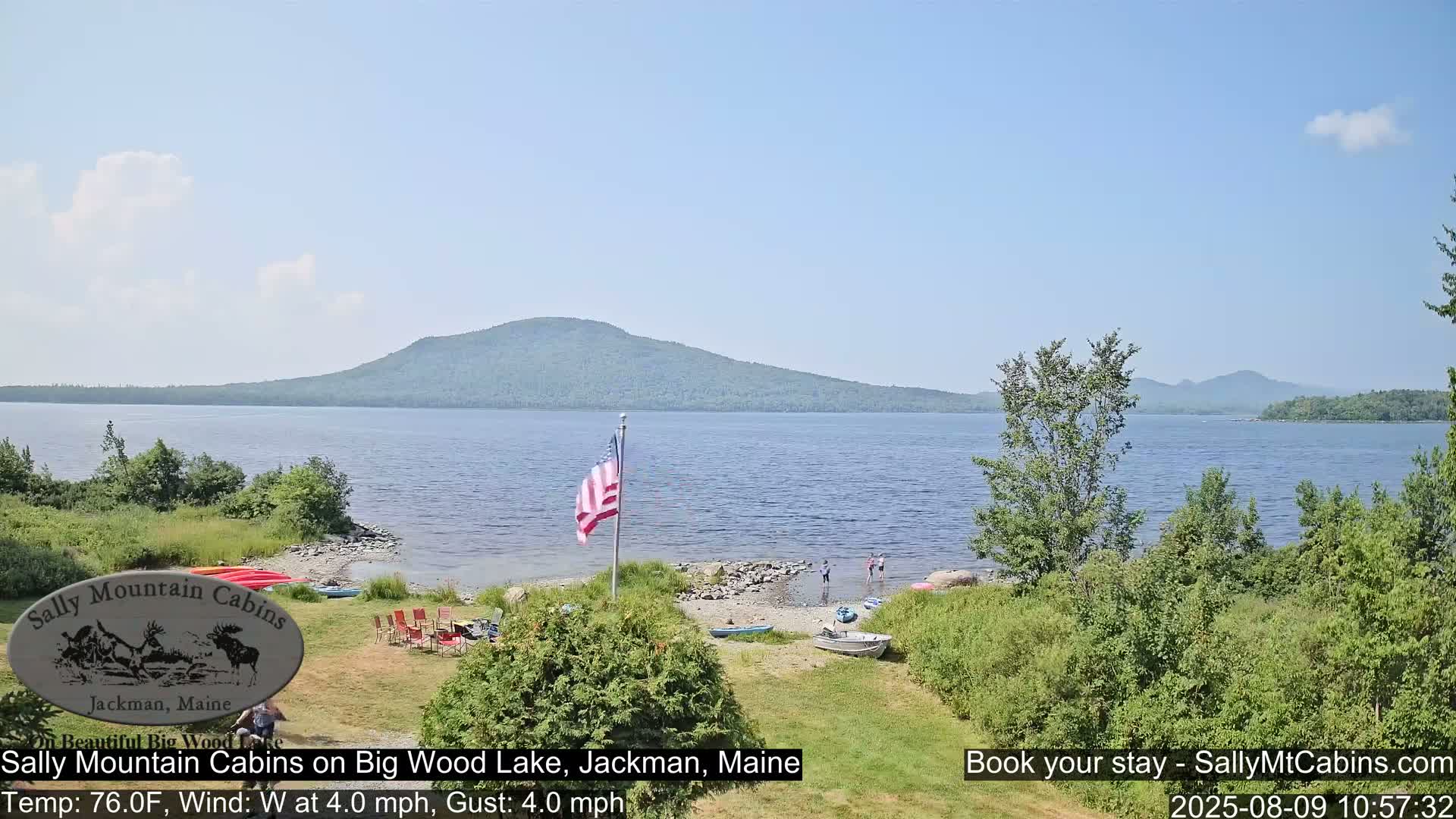 Sally Mountain Cabins , Live Cam - Jackman, Maine, USA