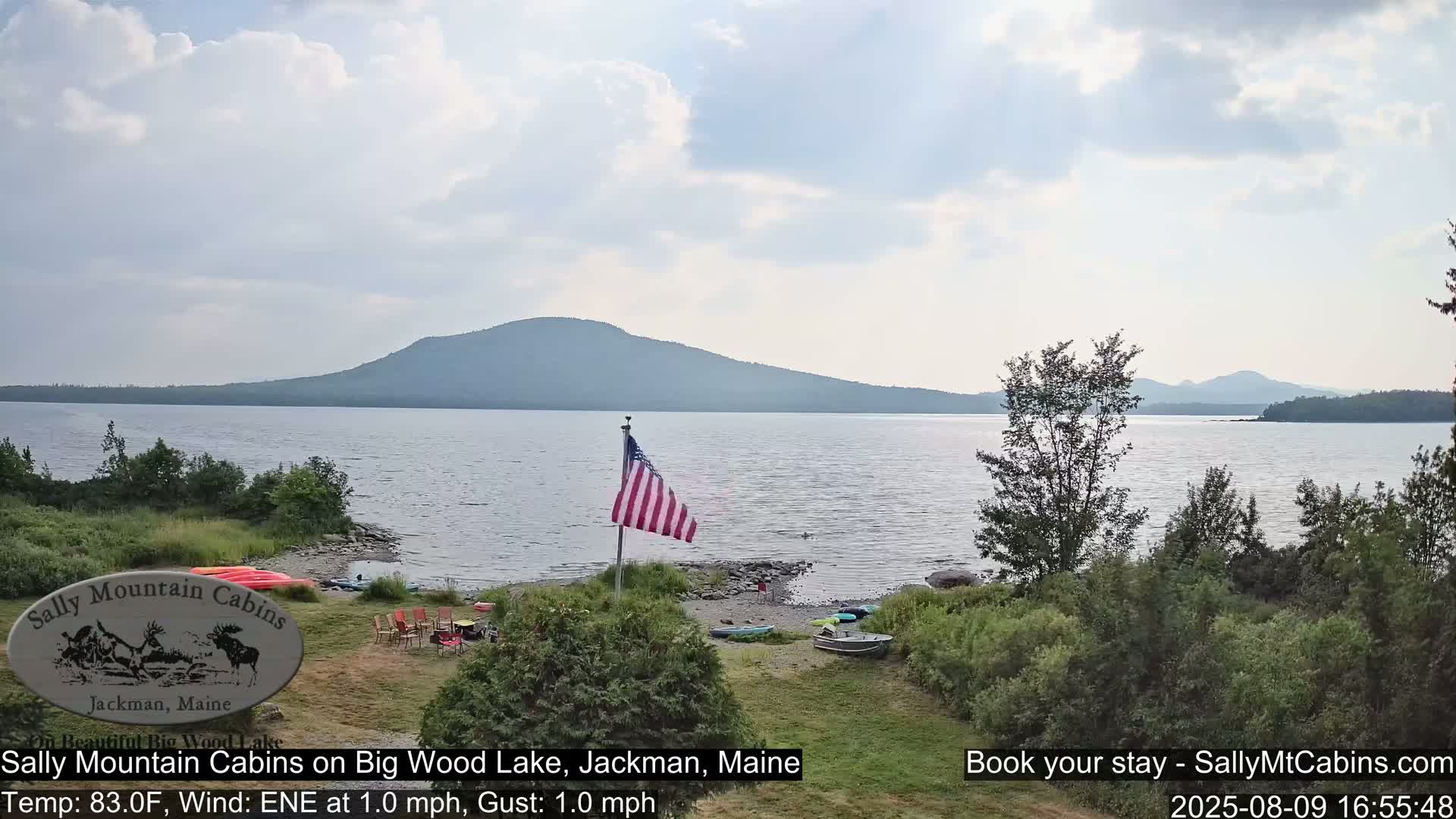 Sally Mountain Cabins , Live Cam - Jackman, Maine, USA