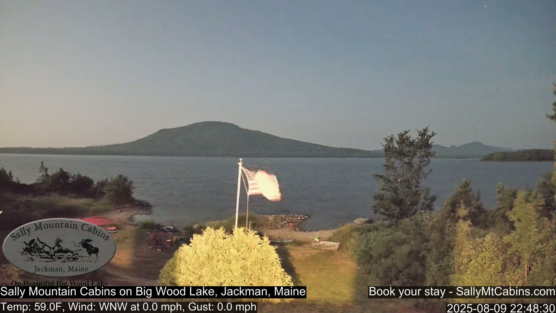 Sally Mountain Cabins , Live Cam - Jackman, Maine, USA