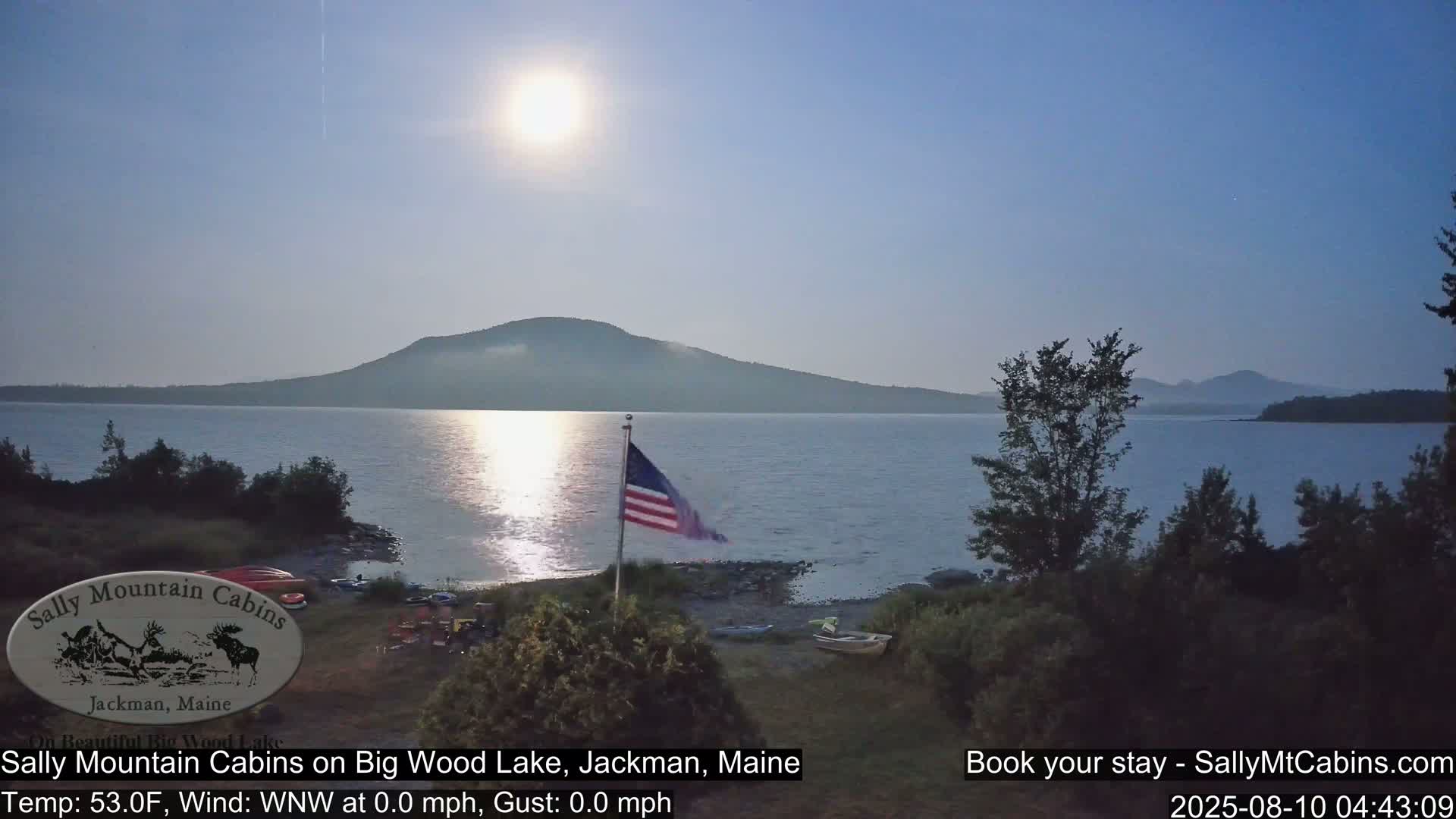 Sally Mountain Cabins , Live Cam - Jackman, Maine, USA