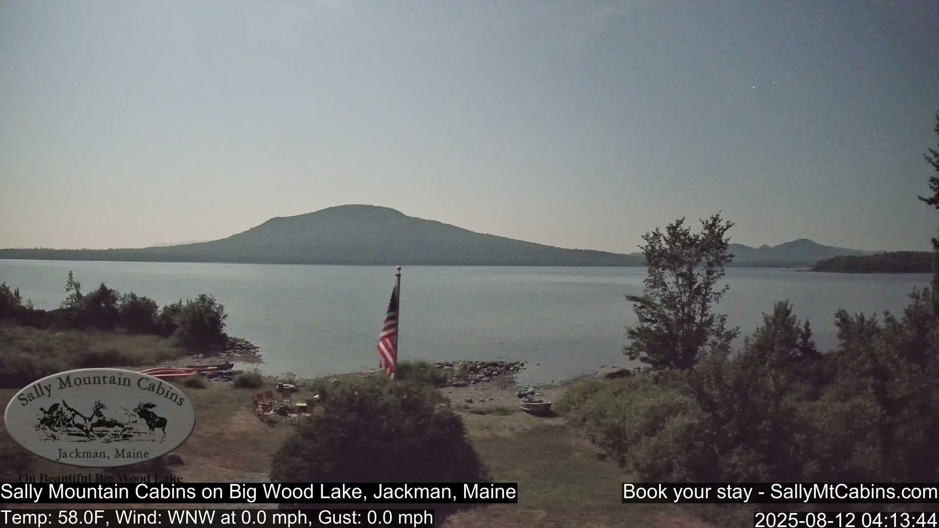 Sally Mountain Cabins , Live Cam - Jackman, Maine, USA