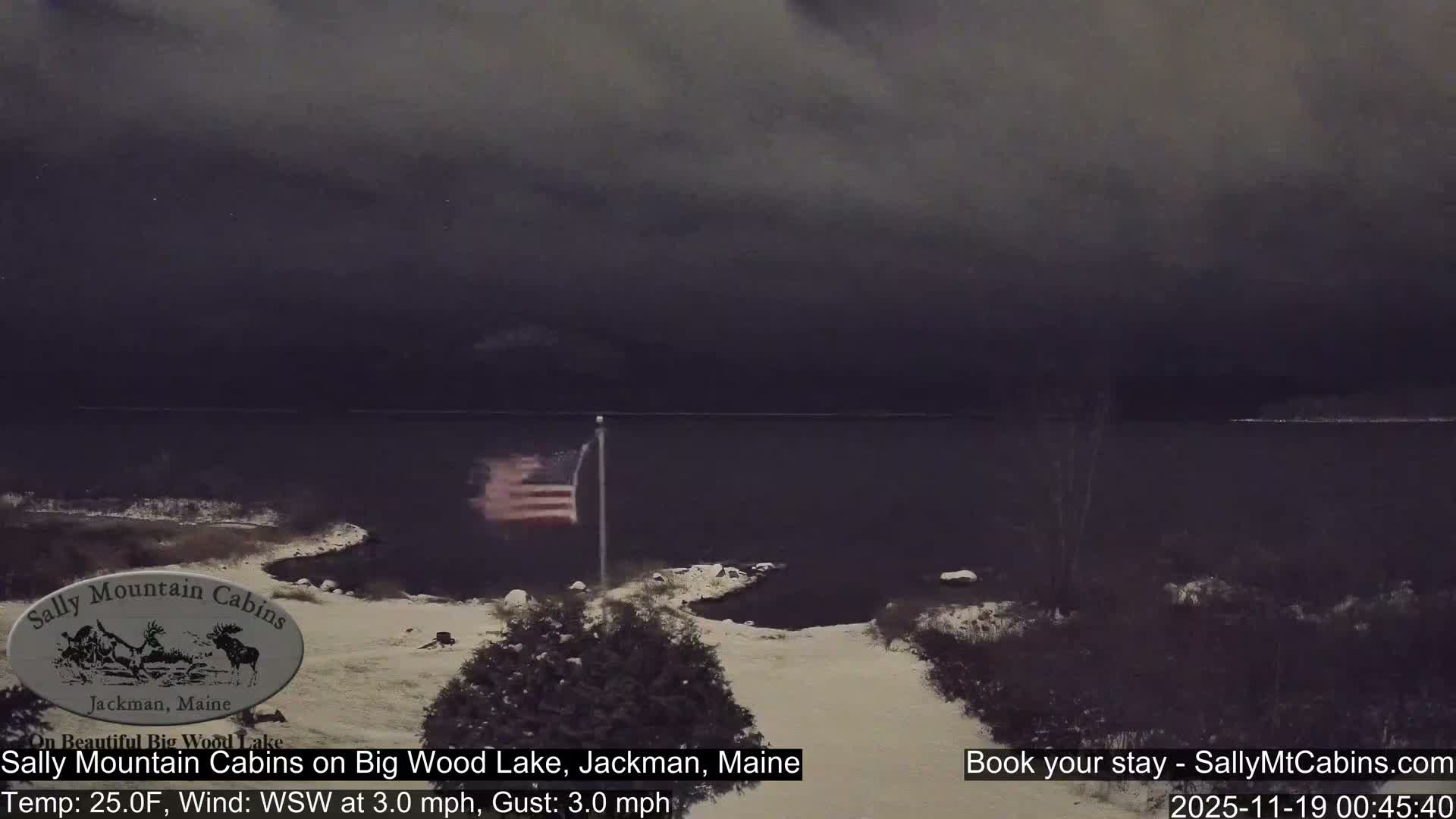 Sally Mountain Cabins , Live Cam - Jackman, Maine, USA