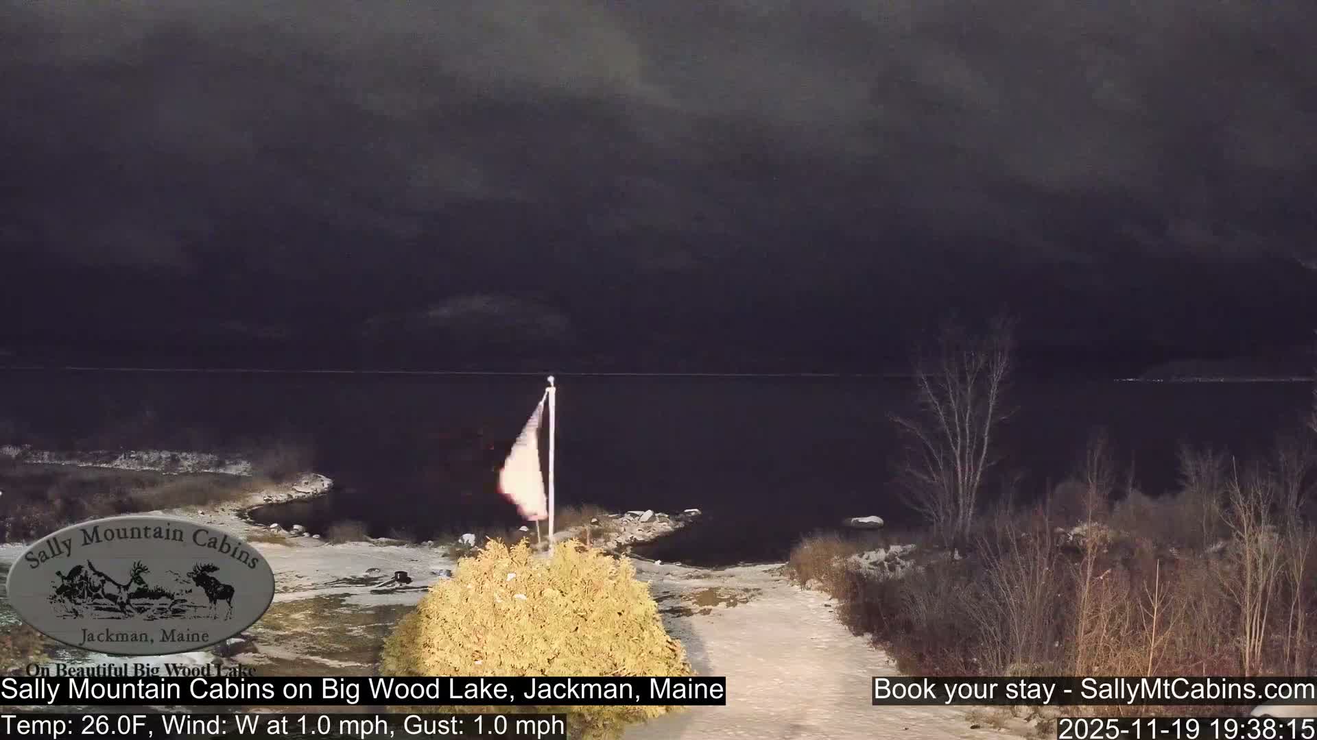 Sally Mountain Cabins , Live Cam - Jackman, Maine, USA