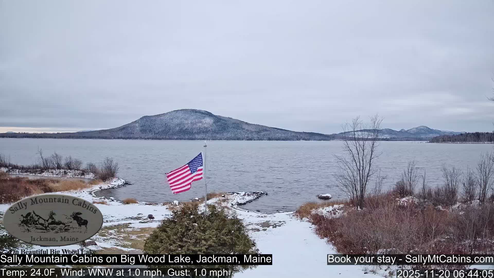 Sally Mountain Cabins , Live Cam - Jackman, Maine, USA