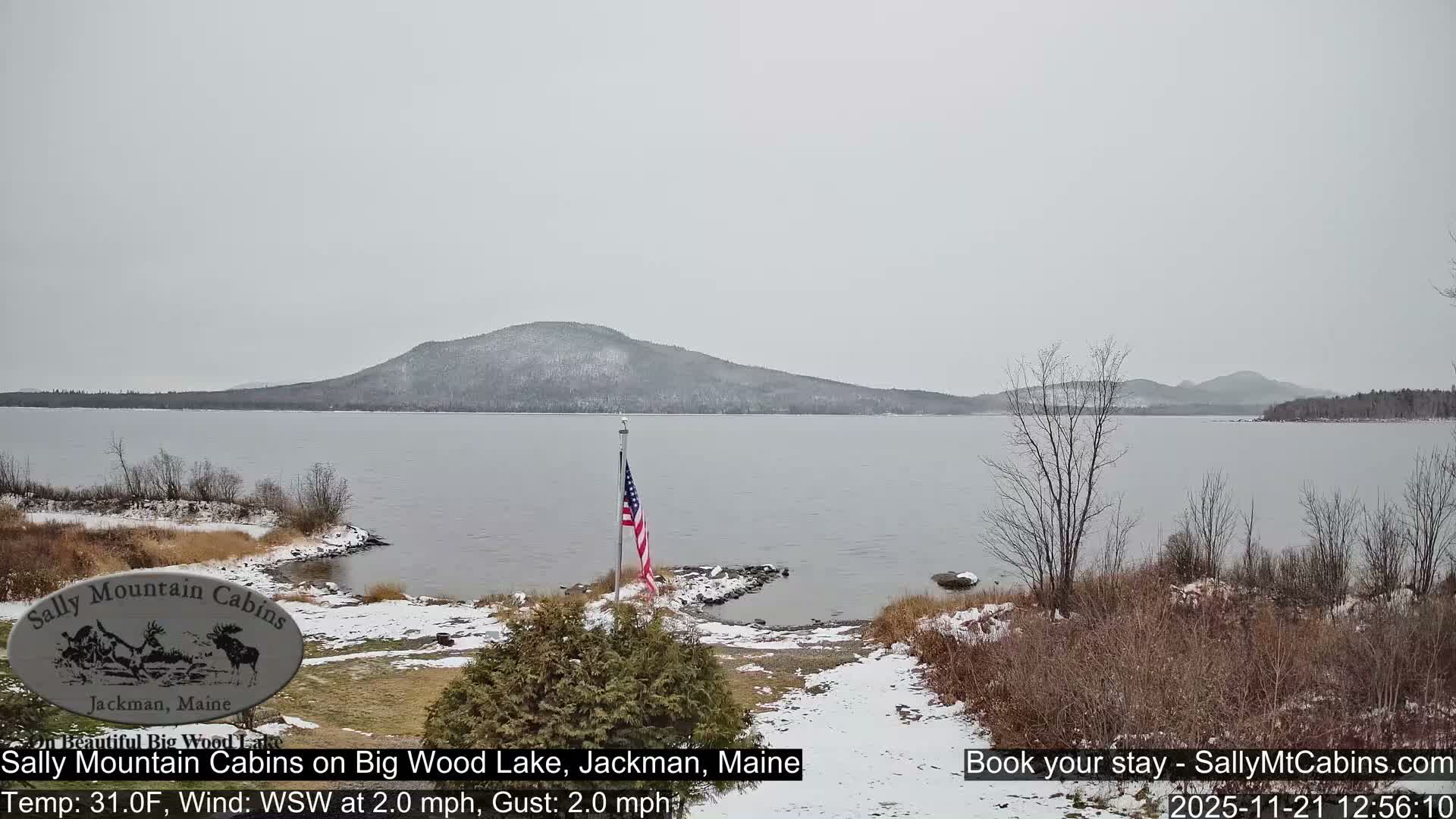 Sally Mountain Cabins , Live Cam - Jackman, Maine, USA