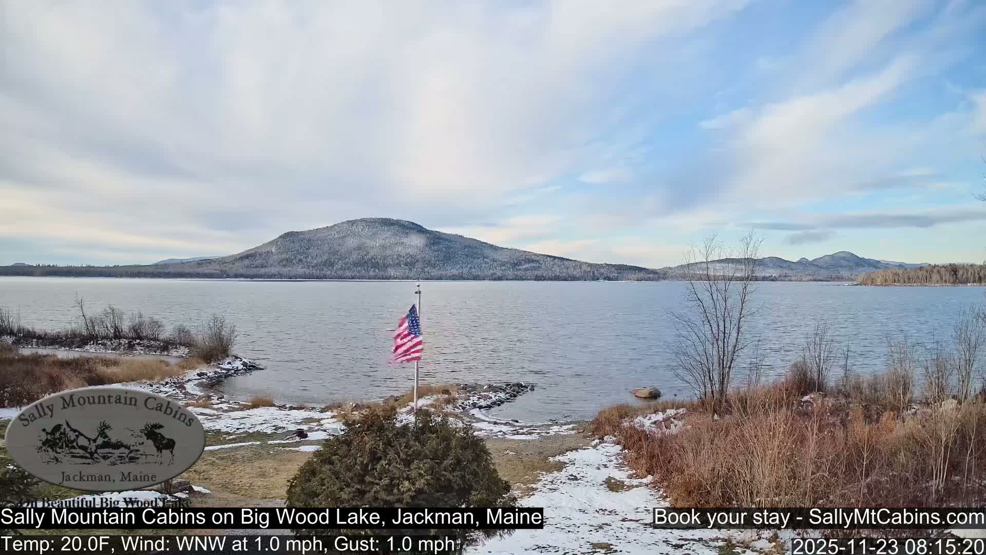 Sally Mountain Cabins , Live Cam - Jackman, Maine, USA