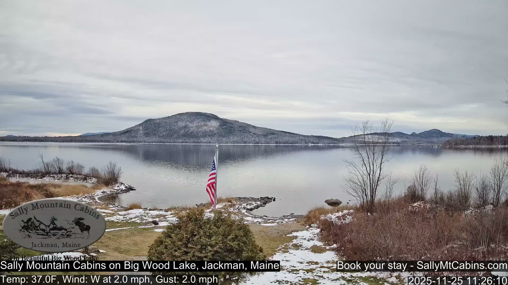 Sally Mountain Cabins , Live Cam - Jackman, Maine, USA