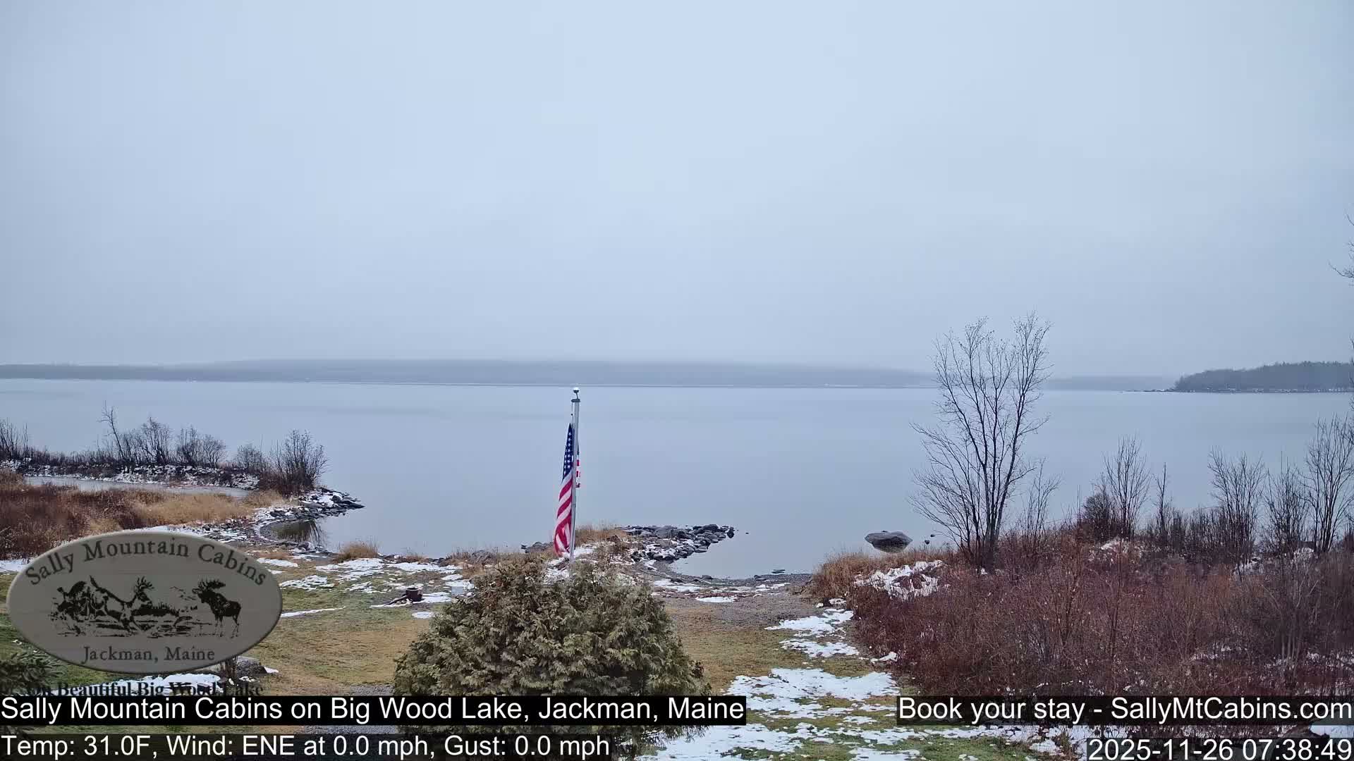 Sally Mountain Cabins , Live Cam - Jackman, Maine, USA