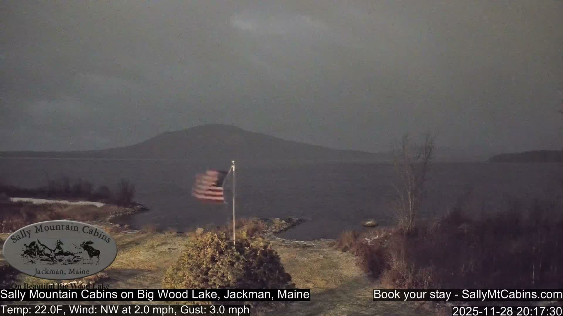 Sally Mountain Cabins , Live Cam - Jackman, Maine, USA