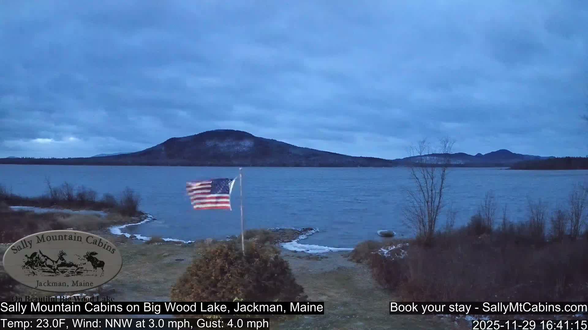 Sally Mountain Cabins , Live Cam - Jackman, Maine, USA