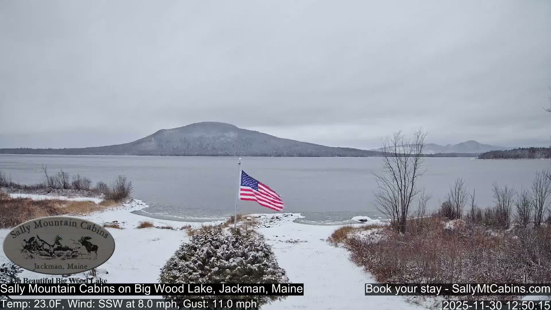 Sally Mountain Cabins , Live Cam - Jackman, Maine, USA