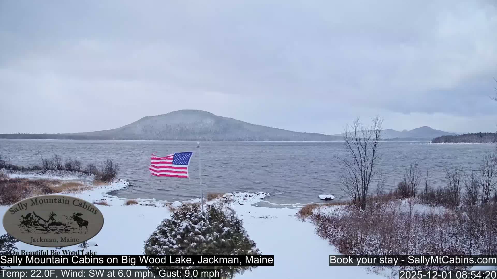 Sally Mountain Cabins , Live Cam - Jackman, Maine, USA