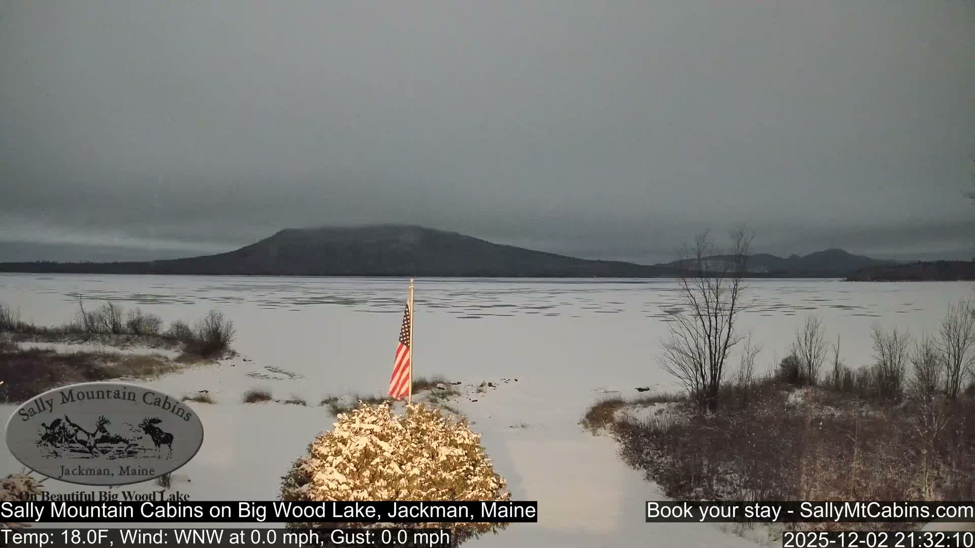 Sally Mountain Cabins , Live Cam - Jackman, Maine, USA