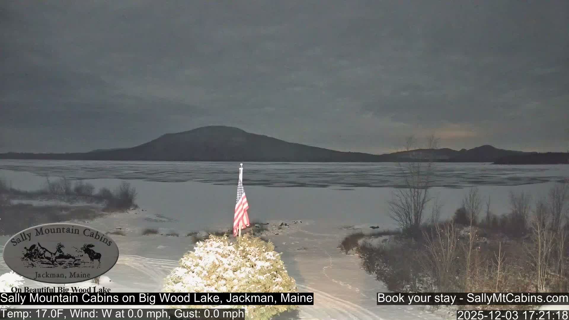 Sally Mountain Cabins , Live Cam - Jackman, Maine, USA