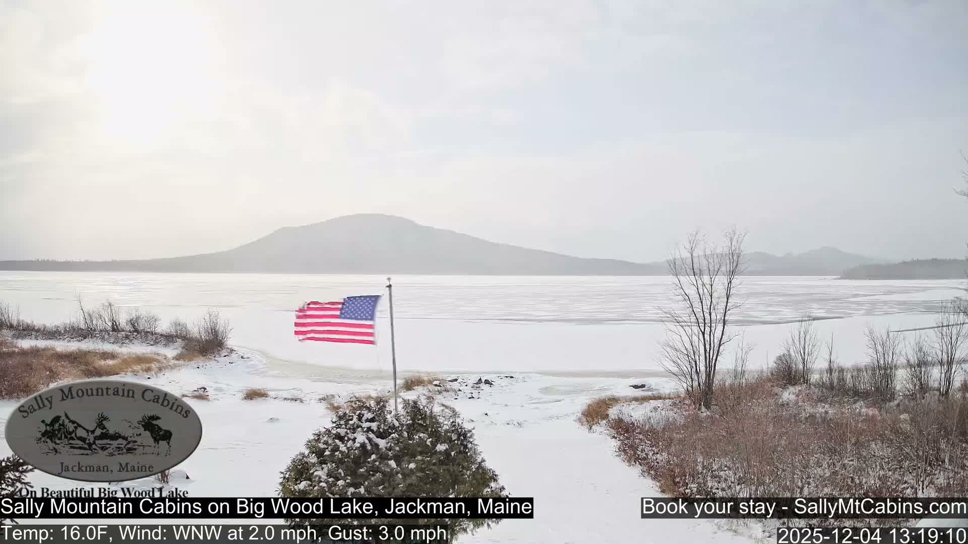 Sally Mountain Cabins , Live Cam - Jackman, Maine, USA
