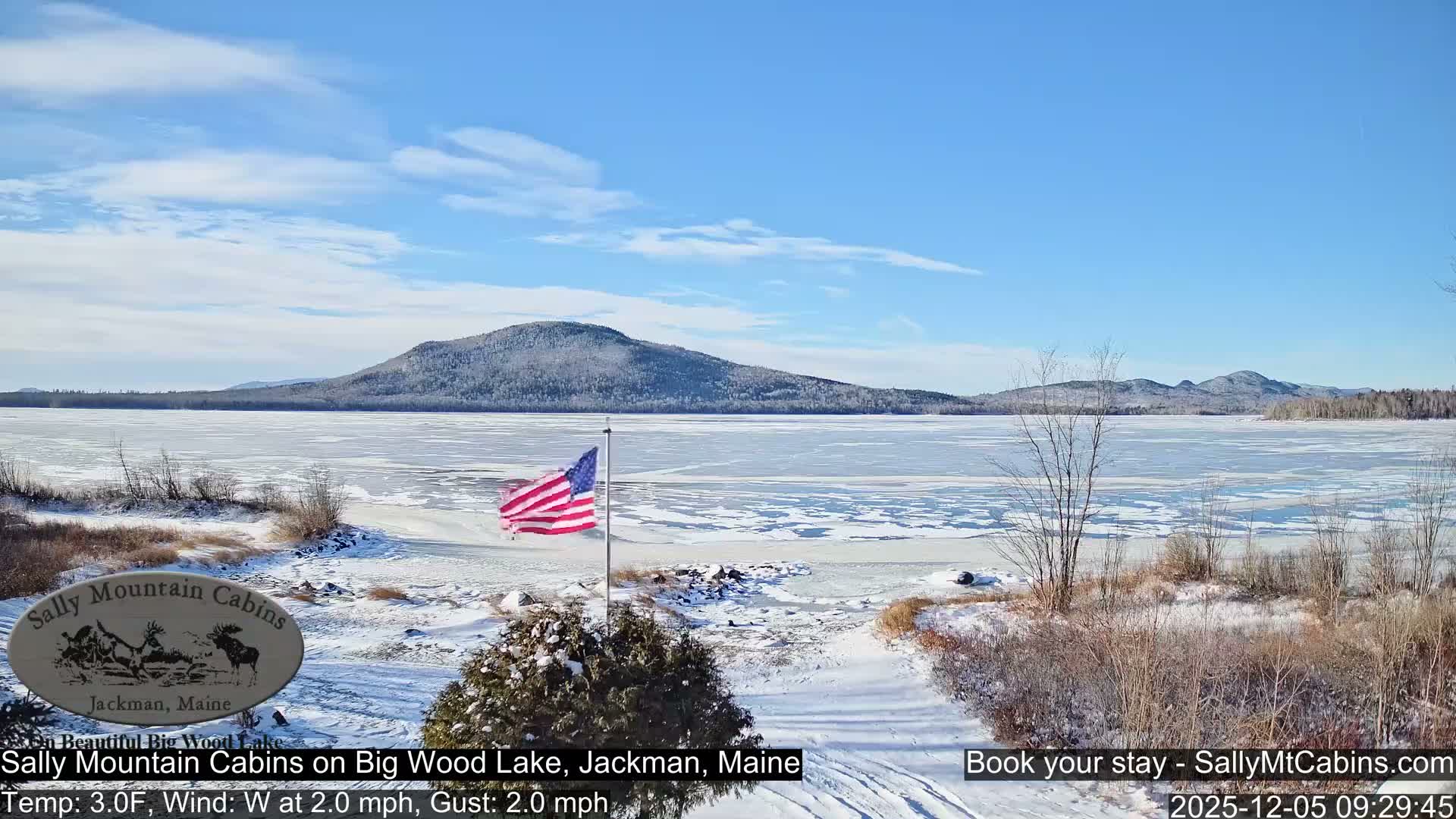 Sally Mountain Cabins , Live Cam - Jackman, Maine, USA
